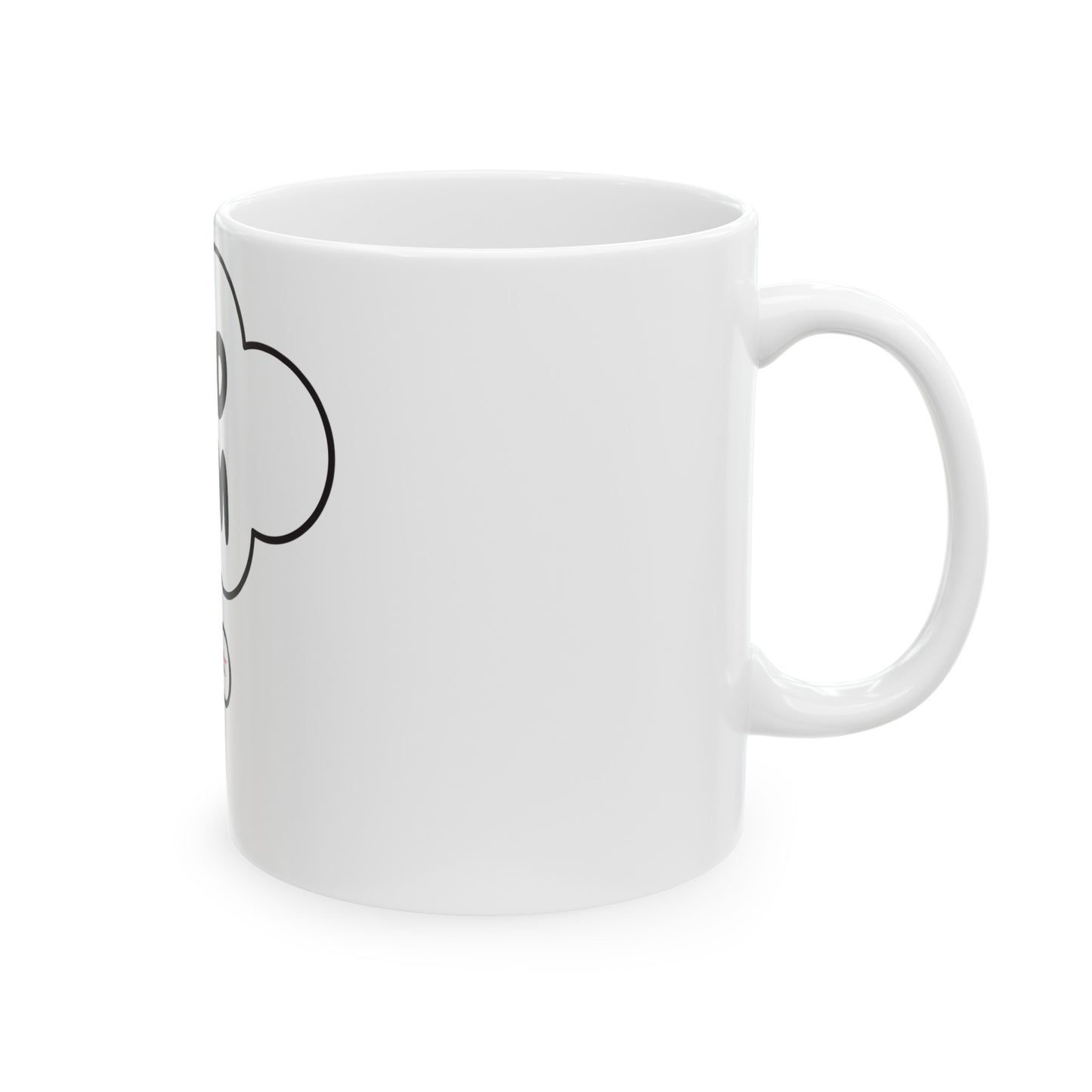 BAND MOM COFFEE MUG IN THOUGHT BUBBLE FOR MOM OF BAND KIDS IN THOUGHT BUBBLE CERAMIC MUG 11oz MOTHER'S DAY GIFT FOR COFFEE DRINKER FOR MOM COFFEE MUG GIFT FOR COFFEE LOVER