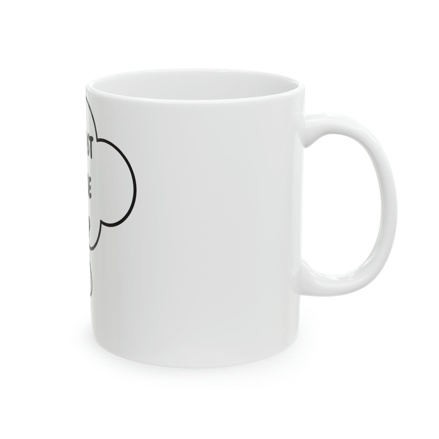 I TALK FAST SO PLEASE KEEP UP COFFEE MUG IN THOUGHT BUBBLE CERAMIC MUG 11oz FUNNY SAYINGS SARCASTIC SAYINGS MUGS GIFTS