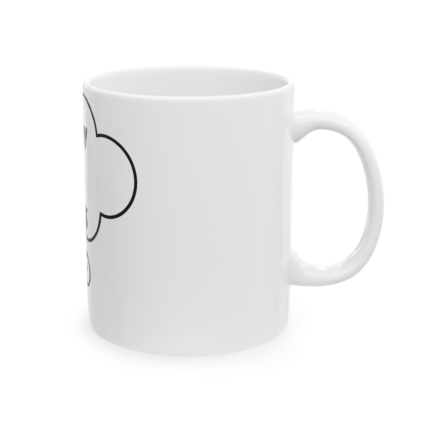 I LOVE MY SMALL BUSINESS COFFEE MUG IN THOUGHT BUBBLE GIFT FOR SMALL BUSINESS OWNER I LOVE MY SMALL BUSINESS IN THOUGHT BUBBLE CERAMIC 11oz ENTREPRENEUR GIFT FOR COFFEE LOVER COFFEE MUG