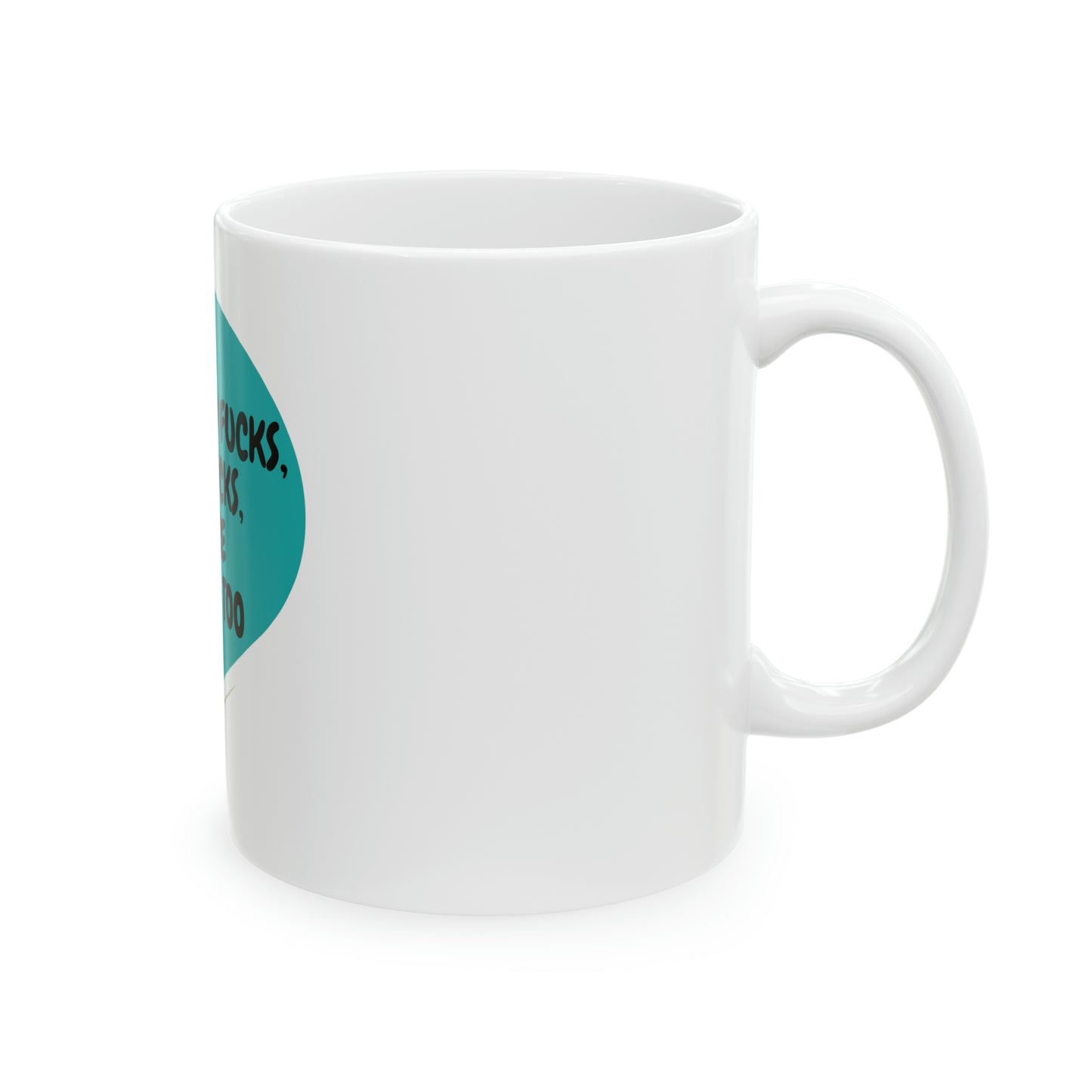 OUT OF OLD FUCKS, NEW FUCKS AND FUTURE FUCKS TOO COFFEE MUG IN SPEECH BUBBLE 11oz CERAMIC MUG SARCASTIC GIFTS FUNNY SAYINGS MUGS