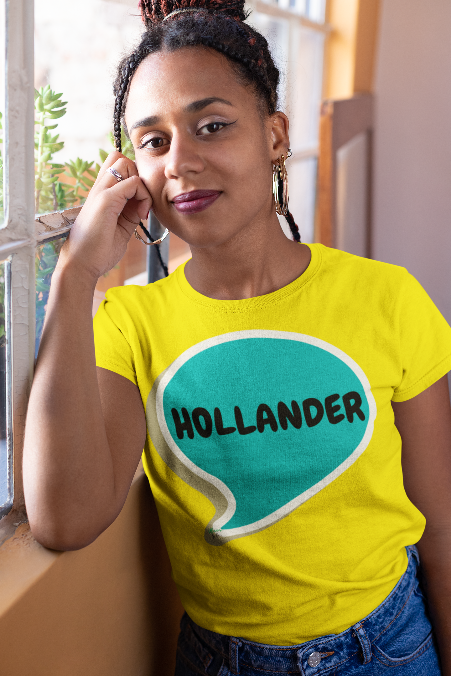 HOLLANDER T-SHIRT IN SPEECH BUBBLE GRAPHIC UNISEX T-SHIRT HEATED RIVALRY GIFT SHIRTS SHANE HOLLANDER TEE FOR WOMEN FOR MEN HOCKEY PLAYER SHIRTS FOR GIFTS JERSEY NUMBER T-SHIRT