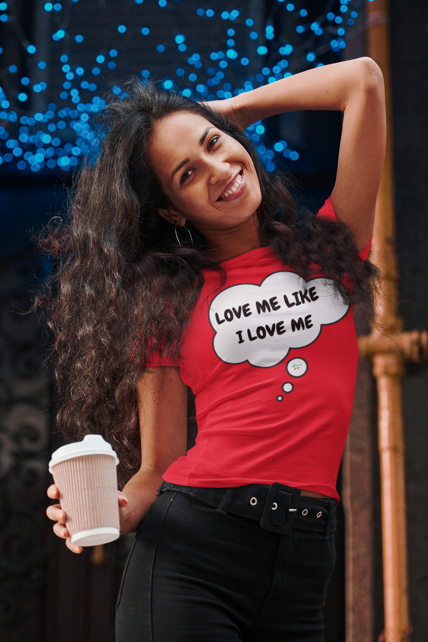 LOVE ME LIKE I LOVE ME T-SHIRT IN THOUGHT BUBBLE UNISEX TSHIRT FUNNY SAYINGS T SHIRT SARCASTIC SAYINGS T-SHIRT SARCASM TEES