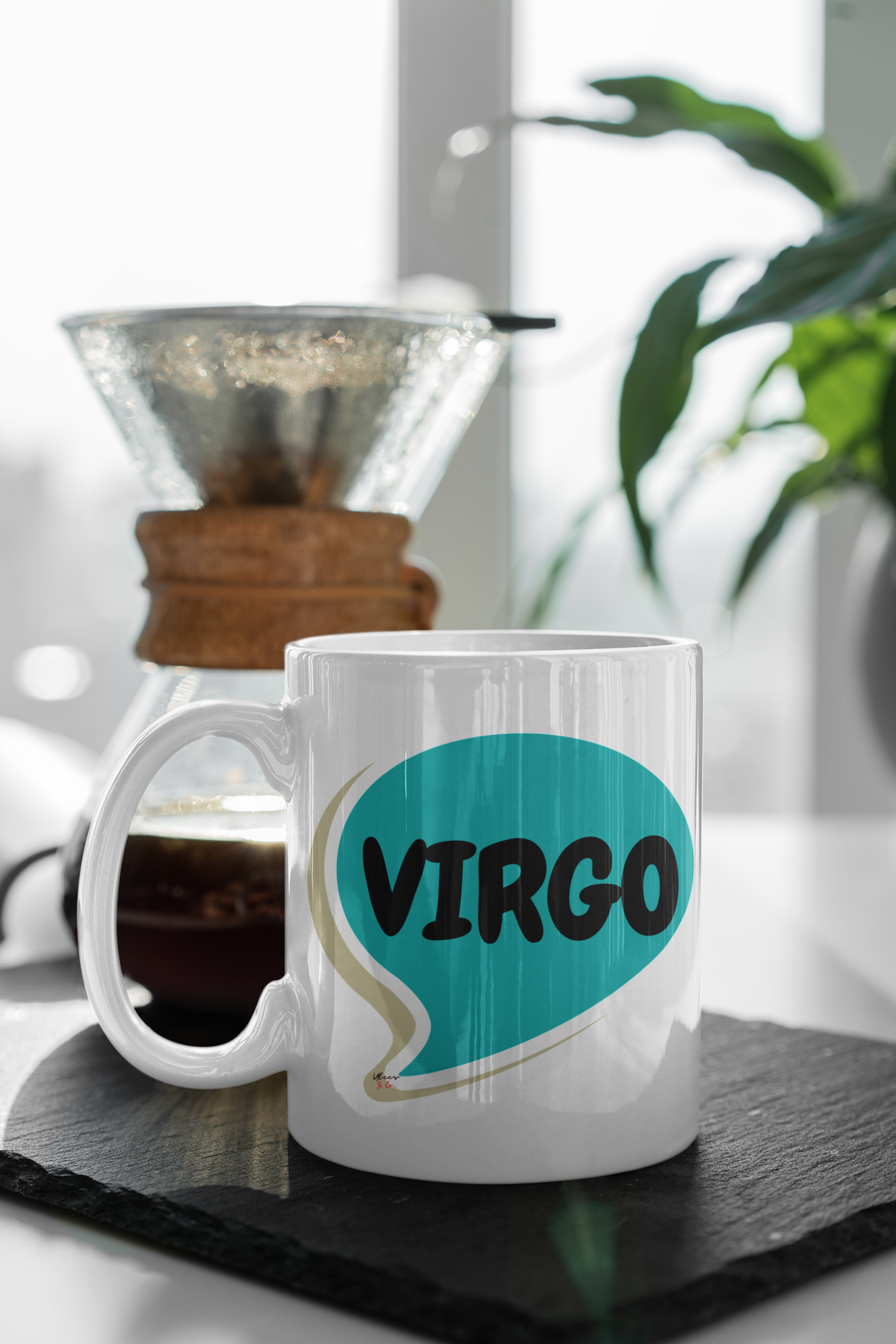 VIRGO ZODIAC SIGN COFFEE MUG GIFT HOROSCOPE SIGN MUG IN SPEECH BUBBLE CERAMIC MUG 11oz VIRGO ZODIAC SIGN BIRTHDAY GIFT COFFEE MUG