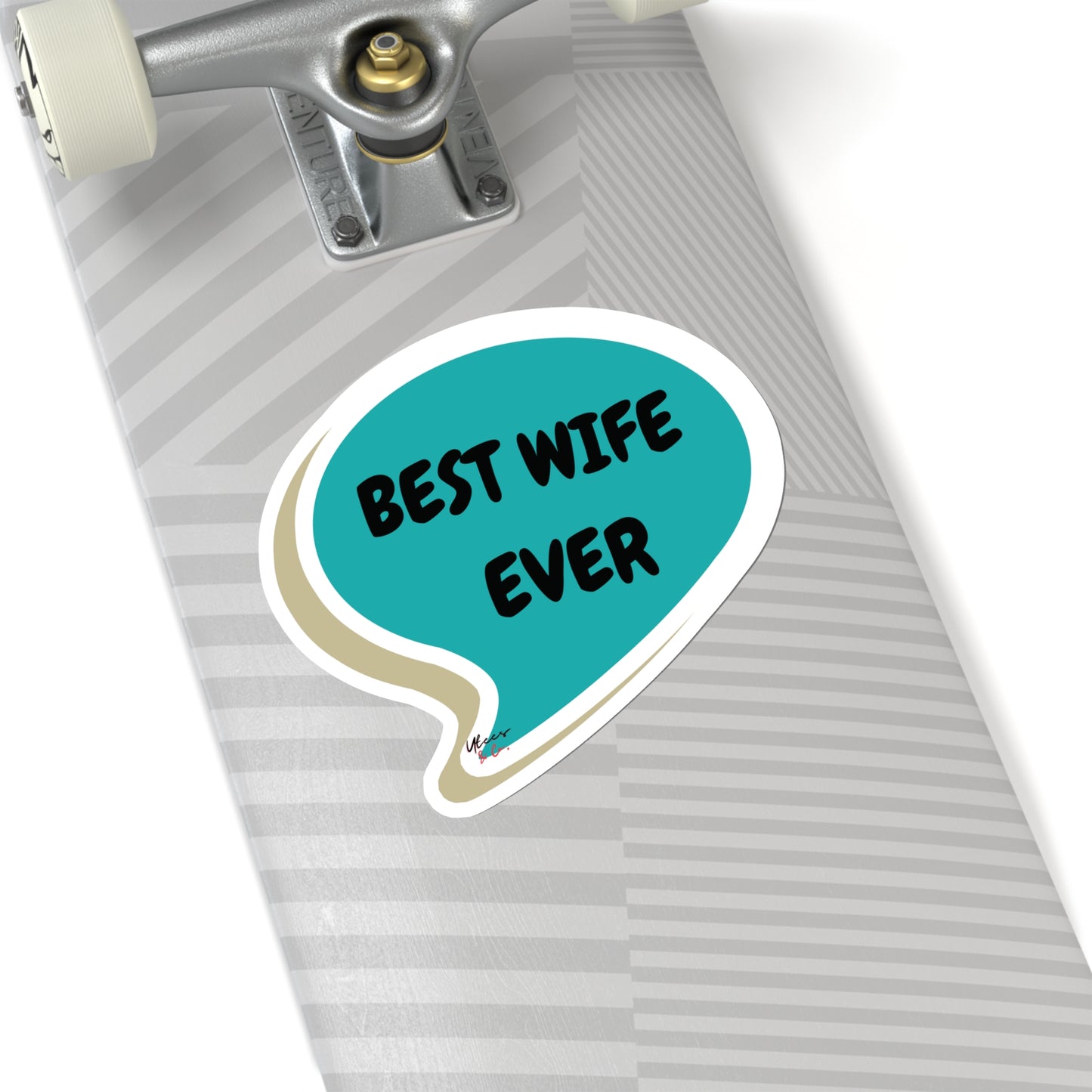 BEST WIFE EVER BIG STICKER FOR MOTHERS DAY GIFT BIG STICKER FOR BEST WIFE EVER IN SPEECH BUBBLE SINGLE STICKER WIFE APPRECIATION WIFE TO WIFE FROM WIFE TO WIFE FROM HUSBAND GIFT STATIONARY STICKERS WHITE STICKER TRANSPARENT STICKER SCRAPBOOKING STICKE