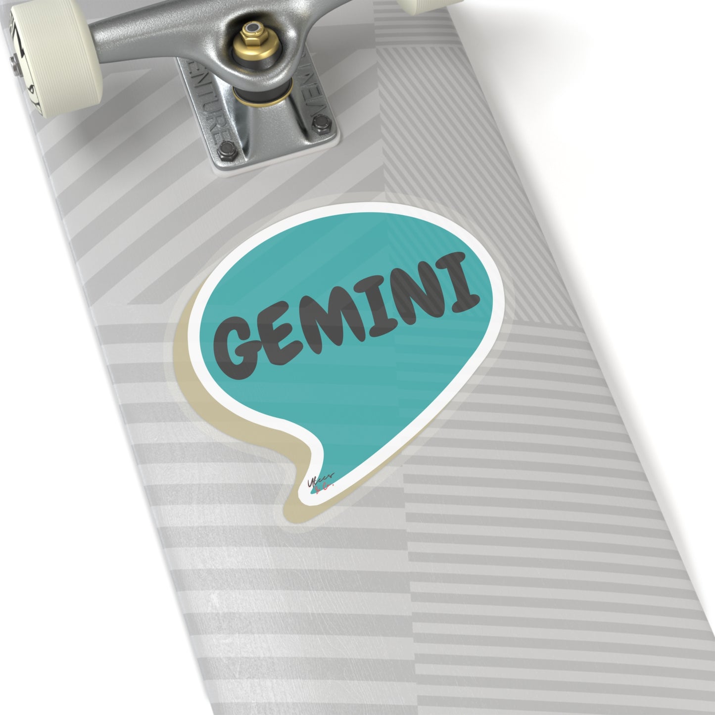 GEMINI ZODIAC SIGN STICKER IN SPEECH BUBBLE GEMINI STICKER JOURNAL STICKERS STATIONARY STICKER GEMINI BIRTHDAY SIGN STICKERS