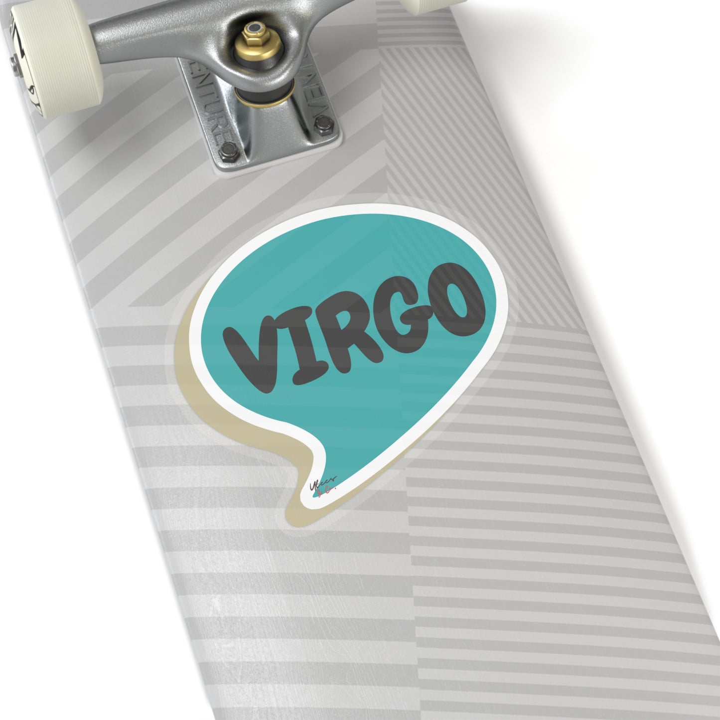 VIRGO ZODIAC SIGN STICKER IN SPEECH BUBBLE HOROSCOPE VIRGO SIGN STICKER OVERSIZED VIRGO SIGN STICKER