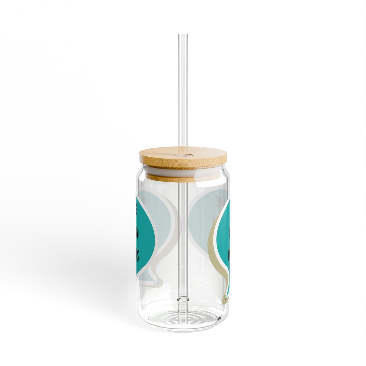 I LOVE GOLDEN DOODLES SIPPER GLASS 16oz SPEECH BUBBLE FOR DOG PARENTS GLASSWARE ICED GLASS DOG MOM ICED COFFEE GLASSES DOG DAD DRINKWARE BAMBOO LID WITH STRAW GLASS CAN TUMBLERS