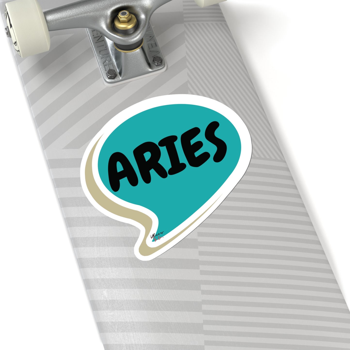 ARIES ZODIAC SIGN STICKER OVERSIZED IN SPEECH BUBBLE CUSTOMIZE STICKER GIFTS FOR STATIONARY OVERSIZED PERSONALIZED STICKER FOR JOURNALS SCRAPBOOKING STICKER ARIES BIRTHDAY SIGNS GIFT STICKERS