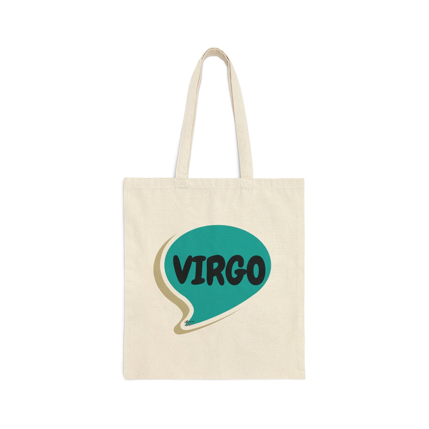 VIRGO ZODIAC SIGN TOTE BAG BIRTHDAY GIFT FOR VIRGO SIGN HOROSCOPE ZODIAC SIGN IN SPEECH BUBBLE TOTE BAG