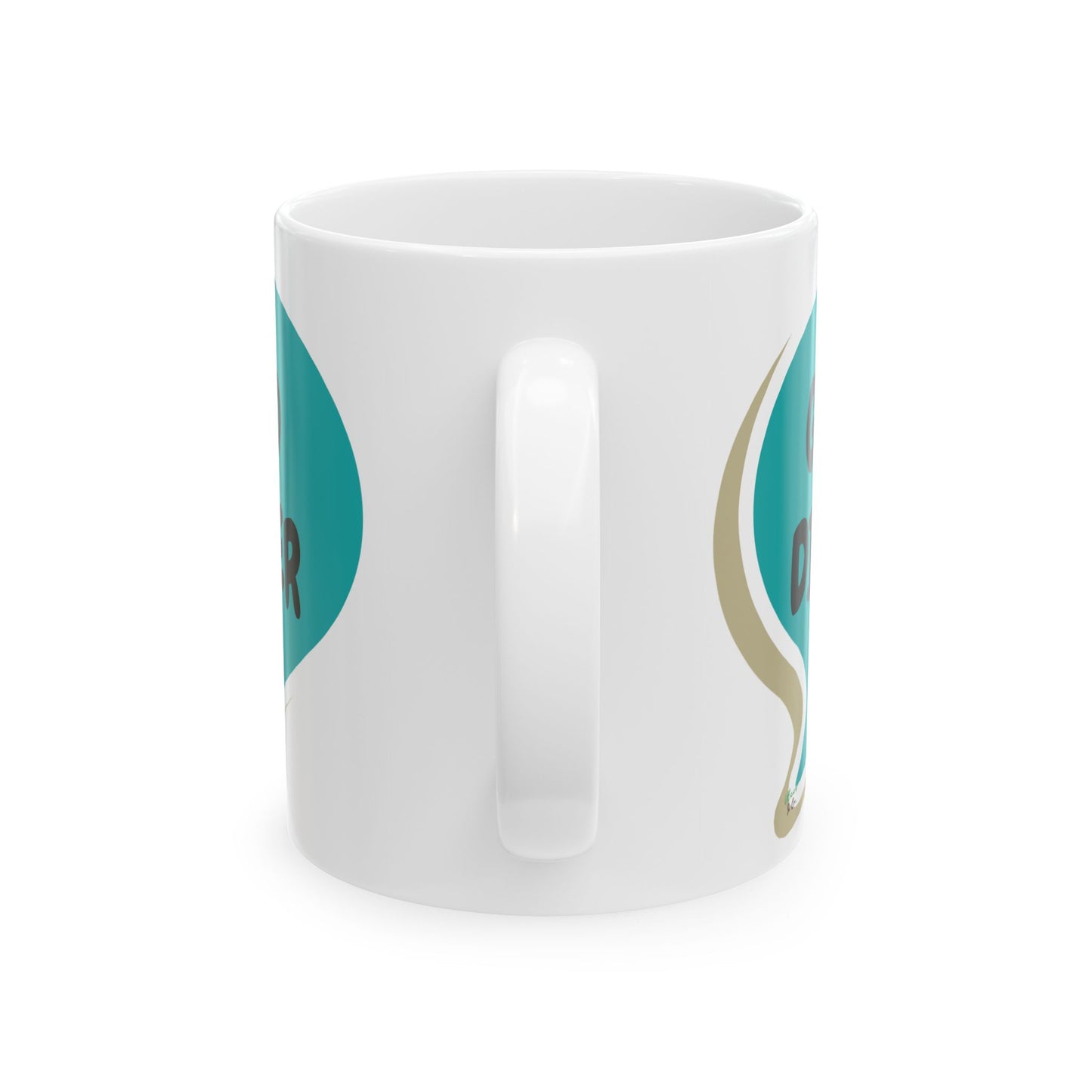 GOLD DIGGER COFFEE MUG IN SPEECH BUBBLE 11oz CERAMIC MUG COFFEE LOVER MUG FUNNY SAYINGS MUG SARCASTIC SAYINGS MUG GIFT CAFFEINE DRINKER