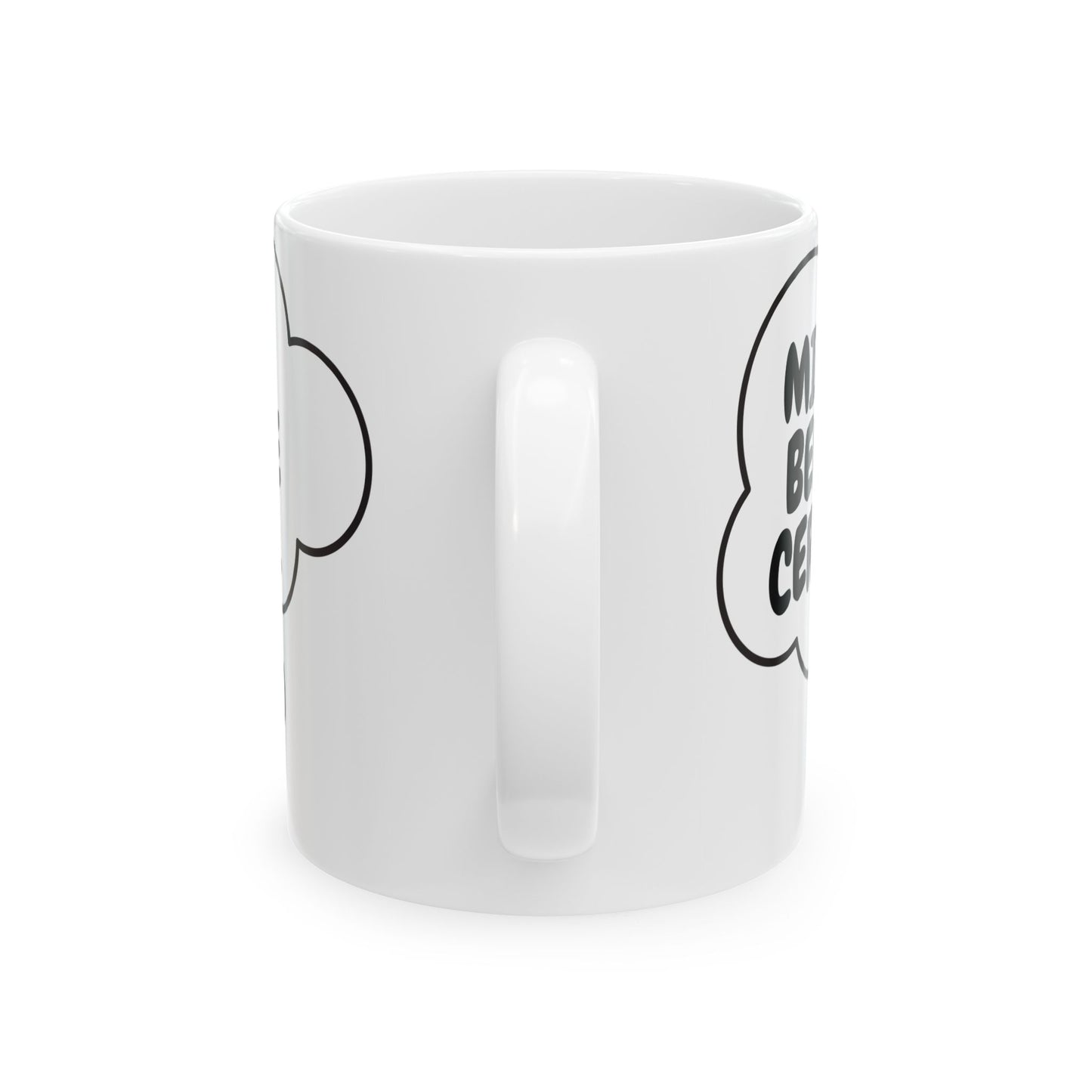 MILK BEFORE CEREAL COFFEE MUG IN THOUGHT BUBBLE 11oz CERAMIC MUG COFFEE LOVER MUG FUNNY SAYINGS MUG SARCASTIC SAYINGS MUG GIFT CAFFEINE DRINKER