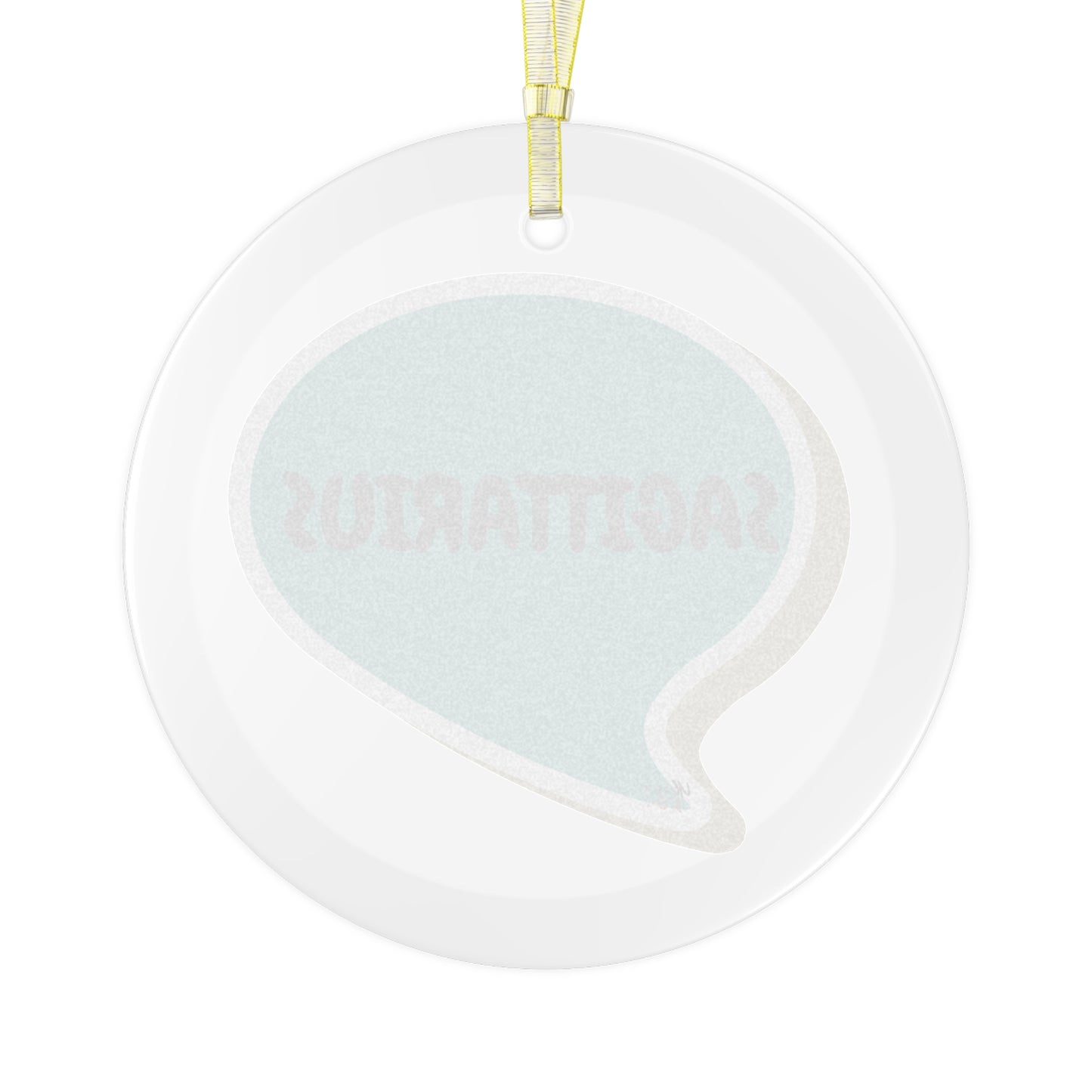 SAGITTARIUS ZODIAC BIRTHDAY GIFT GLASS ORNAMENTS SPEECH BUBBLE SAGITTARIUS BIRTHDAY SIGNS VIRGO SYMBOLS CHRISTMAS TREE ORNAMENT HOLIDAY GIFT ZODIAC SAGITTARIUS SYMBOLS