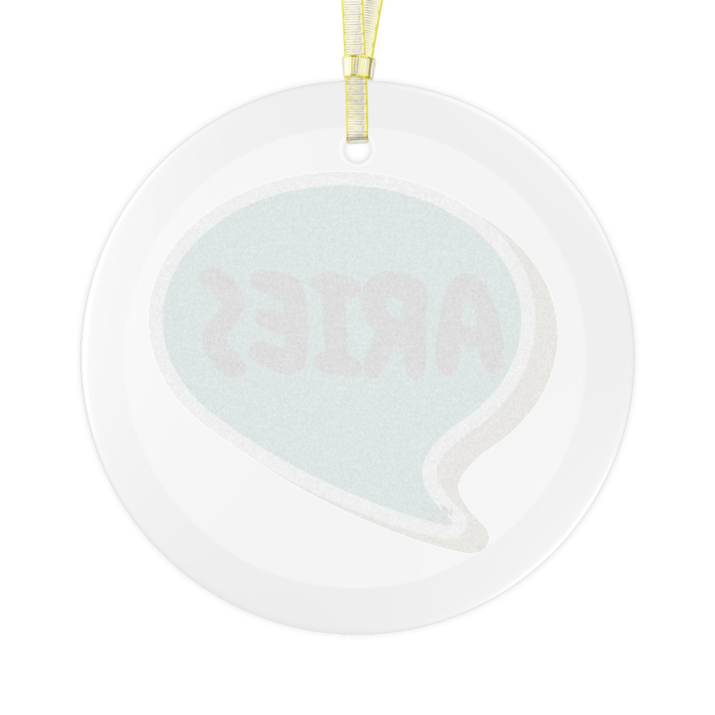 ARIES ZODIAC SIGN GLASS ORNAMENT SPEECH BUBBLE CHRISTMAS TREE DECORATION BIRTHDAY ARIES SIGN ASTRONOMY HOME DECOR HOLIDAY GIFTS GLASS ORNAMENTS