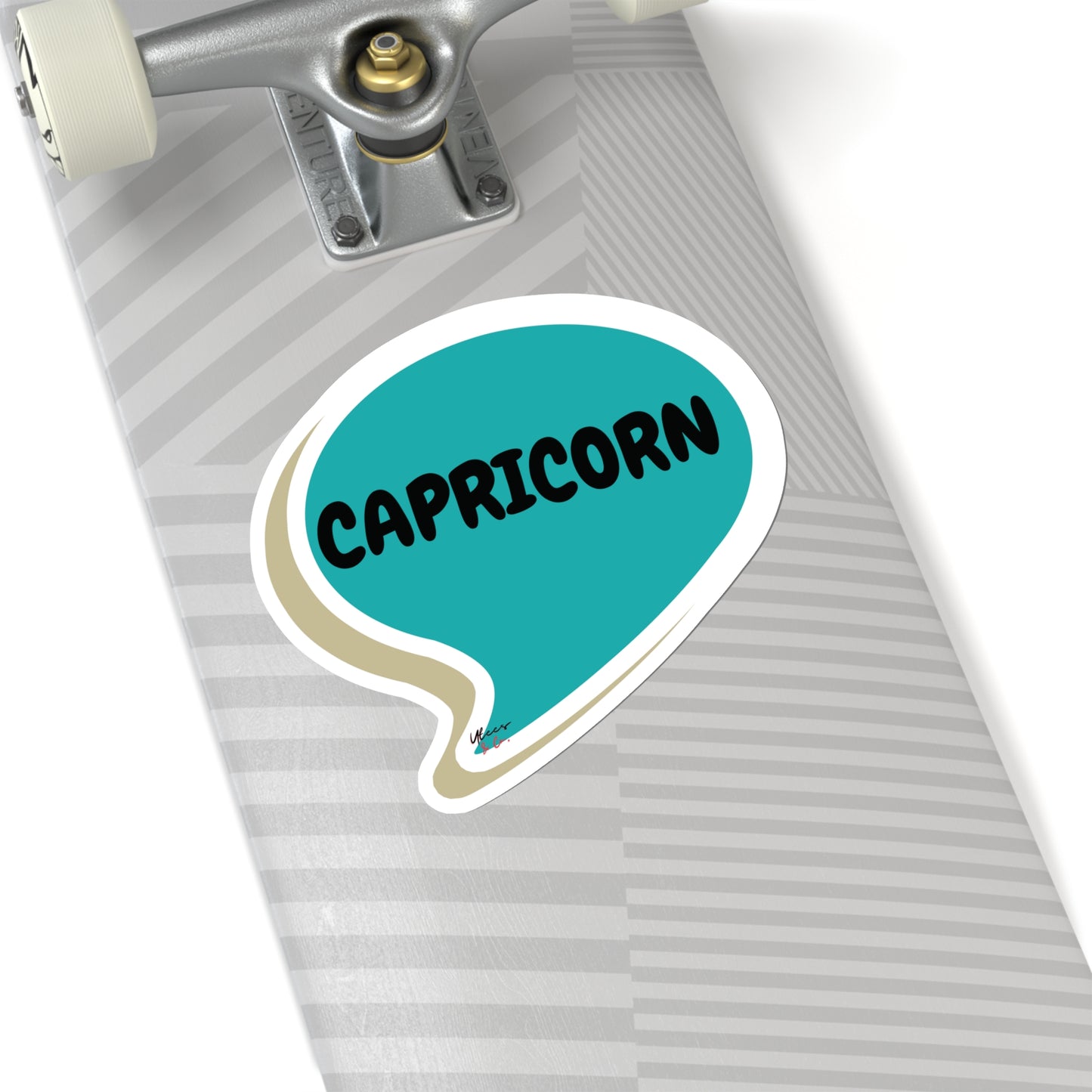 CAPRICORN ZODIAC SIGN STICKER IN SPEECH BUBBLE HOROSCOPE CAPRICORN SIGN STICKER BIRTHDAY SIGN STICKER SIGN BIRTHDAY GIFT JOURNAL STICKERS DECORATION STICKER