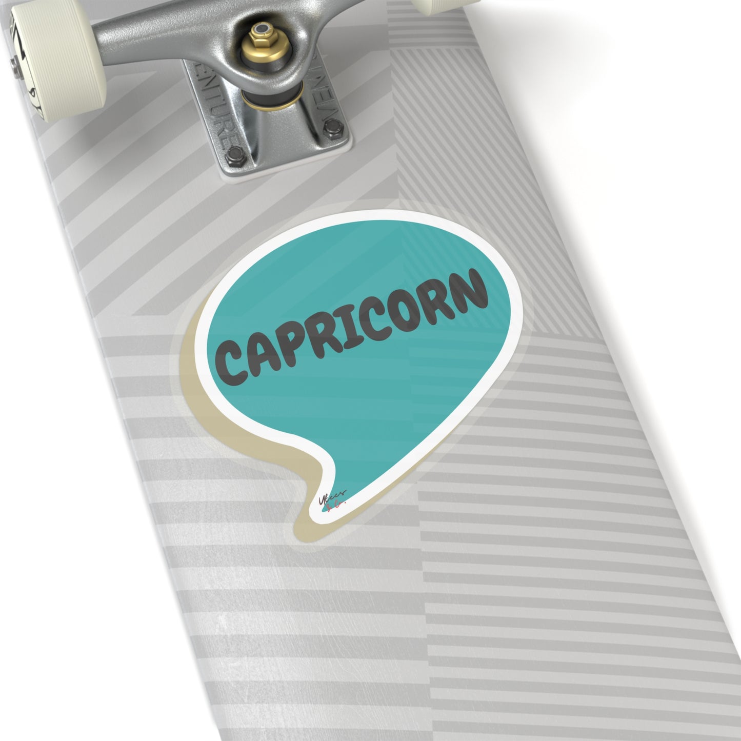 CAPRICORN ZODIAC SIGN STICKER IN SPEECH BUBBLE HOROSCOPE CAPRICORN SIGN STICKER BIRTHDAY SIGN STICKER SIGN BIRTHDAY GIFT JOURNAL STICKERS DECORATION STICKER