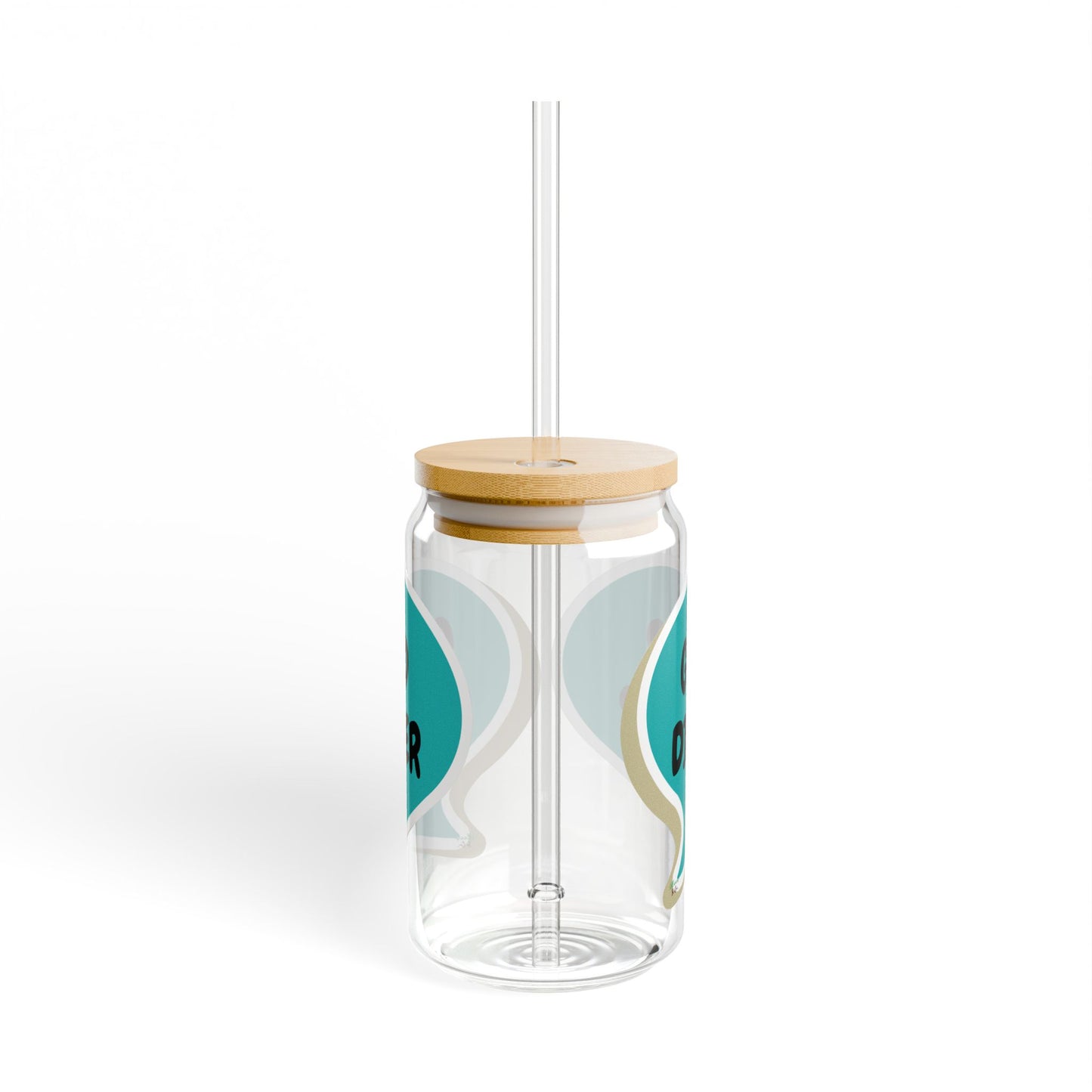 GOLD DIGGER SIPPER GLASS 16oz SPEECH BUBBLE FUNNY SAYINGS GLASSWARE ICED GLASS SARCASM ICED COFFEE GLASSES SARCASTIC SAYINGS DRINKWARE BAMBOO LID WITH STRAW GLASS CAN TUMBLERS