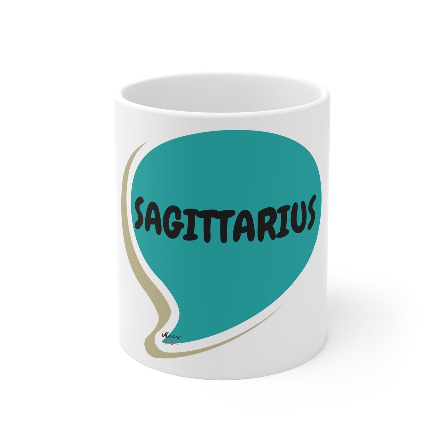 SAGITTARIUS ZODIAC SIGN COFFEE MUG IN SPEECH BUBBLE BIRTHDAY GIFT HOROSCOPE SIGN COFFEE MUG CERAMIC MUG 11oz SAGITTARIUS ZODIAC SIGN COFFEE MUG GIFT