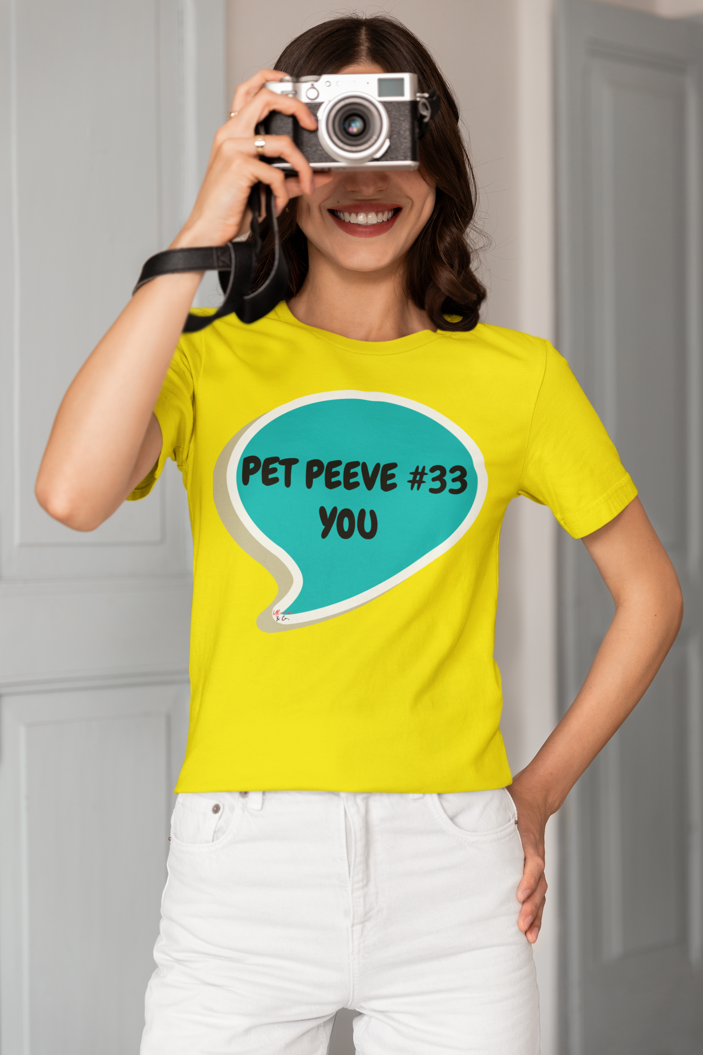 PET PEEVE #33 ...YOU T- SHIRT IN SPEECH BUBBLE UNISEX T-SHIRT SARCASTIC PET PEEVE TSHIRTS FOR MEN GIFT FOR WOMEN SHIRTS FUNNY SAYINGS