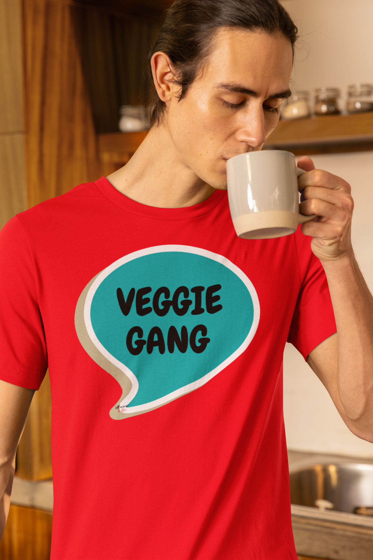 VEGGIE GANG T-SHIRT IN SPEECH BUBBLE UNISEX TSHIRT FUNNY SAYINGS T SHIRT SARCASTIC SAYINGS T-SHIRT SARCASM TEES