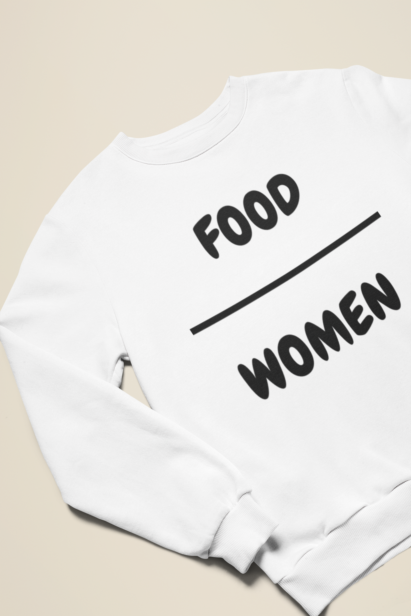 FOOD OVER WOMEN SWEATSHIRT IN TEXT ONLY GRAPHIC UNISEX CREWNECK PULLOVER SWEATSHIRT FUNNY SAYINGS FOODIE SWEATSHIRTS SWEATER SARCASTIC SAYINGS SWEATSHIRTS FOR WOMEN SWEATSHIRTS FOR MEN GIFT IDEAS