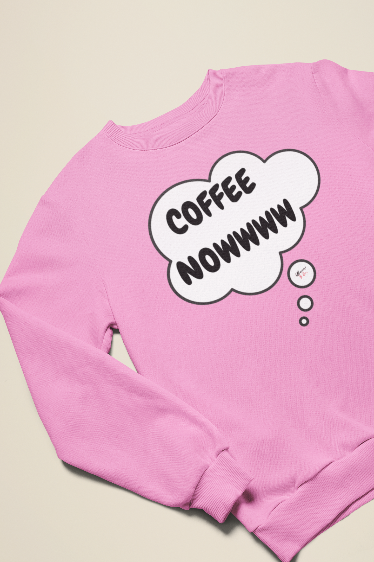 COFFEE NOWWWW SWEATSHIRT IN THOUGHT BUBBLE UNISEX PULLOVER CREWNECK SWEATSHIRT SARCASTIC SWEATSHIRTS FOR WOMEN CAFFEINE LOVERS GIFT FOR HIM SARCASTIC SAYINGS TRENDY FUNNY SAYINGS SWEATER GIFTS