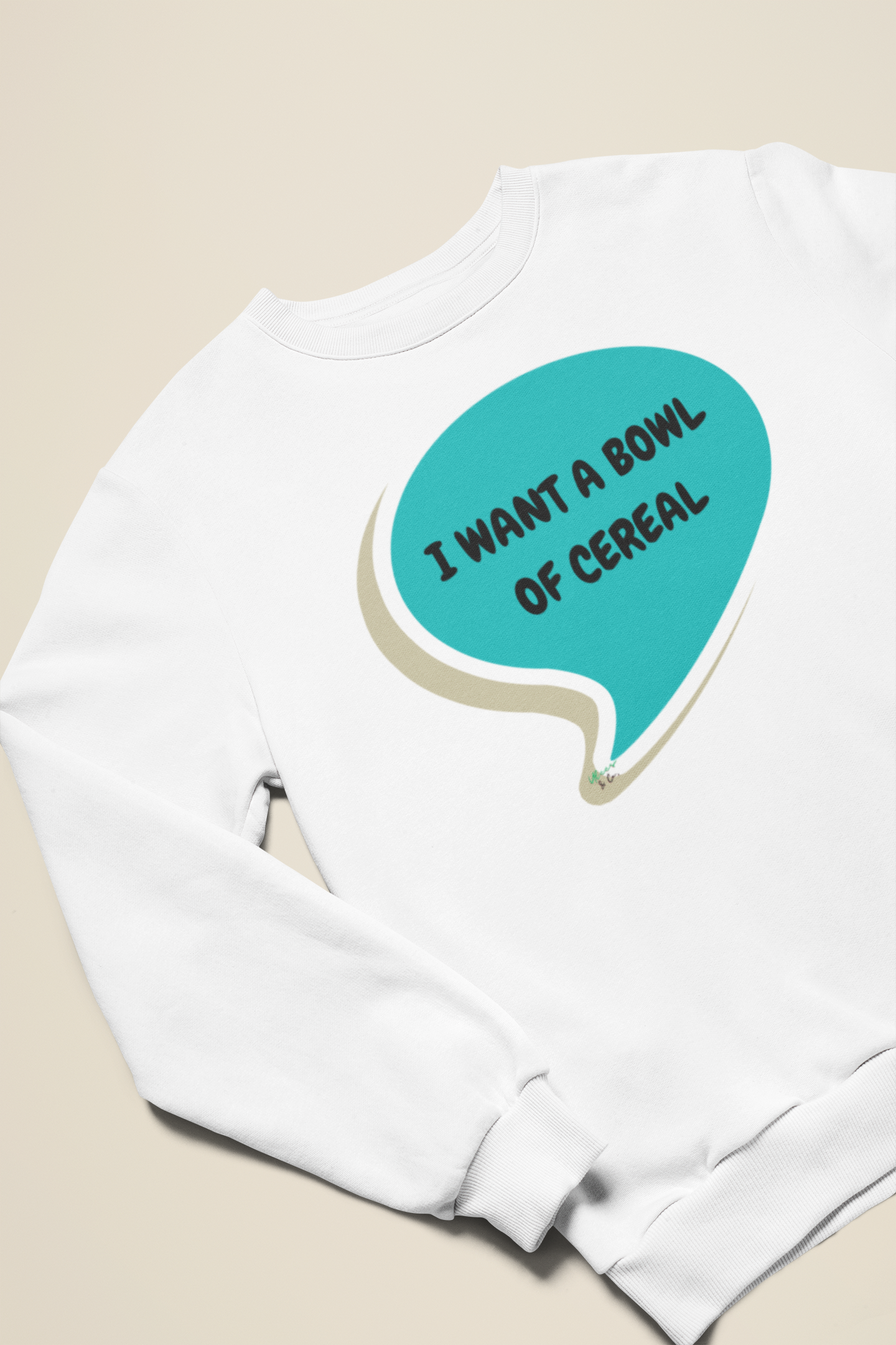 I WANT A BOWL OF CEREAL IN SPEECH BUBBLE GRAPHIC UNISEX T-SHIRT SARCASTIC SHIRTS SARCASM TEES FUNNY TEES FOR WOMAN SHIRTS GIFTS HILARIOUS SHIRTS FOR MEN AND WOMEN