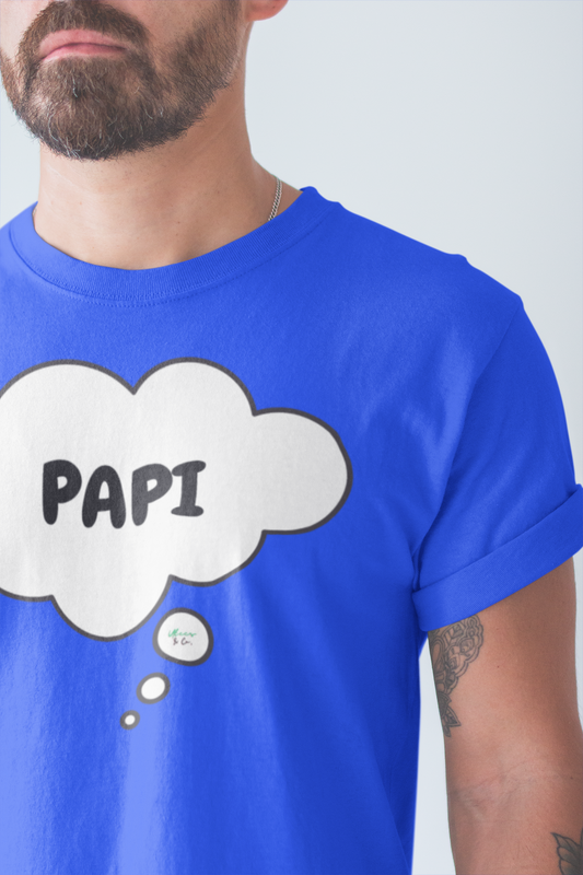 PAPI SHIRTS GIFTS FOR PAPI T-SHIRTS THANK YOU PAPI TSHIRTS FOR FIRST TIME DAD'S SHIRTS GRAPHIC UNISEX T-SHIRT IN THOUGHT BUBBLE GIFT NEW DAD GIFTS BIRTHDAY GIFT FOR GRANDPA GIFT FROM KIDS FOR DAD TEES FOR FATHER'S DAY