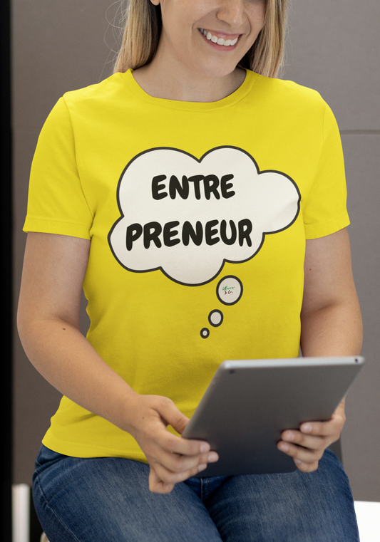 ENTREPRENEUR T-SHIRT CEO TEES STREETWEAR UNIQUE GRAPHIC UNISEX TSHIRT FOUNDER SHIRTS IN THOUGHT BUBBLE T SHIRT BUSINESS OWNERS GIFTS FOR WOMEN GIFT FOR MEN FASHION BRAND OWNERS TSHIRTS CLOTHING BRAND