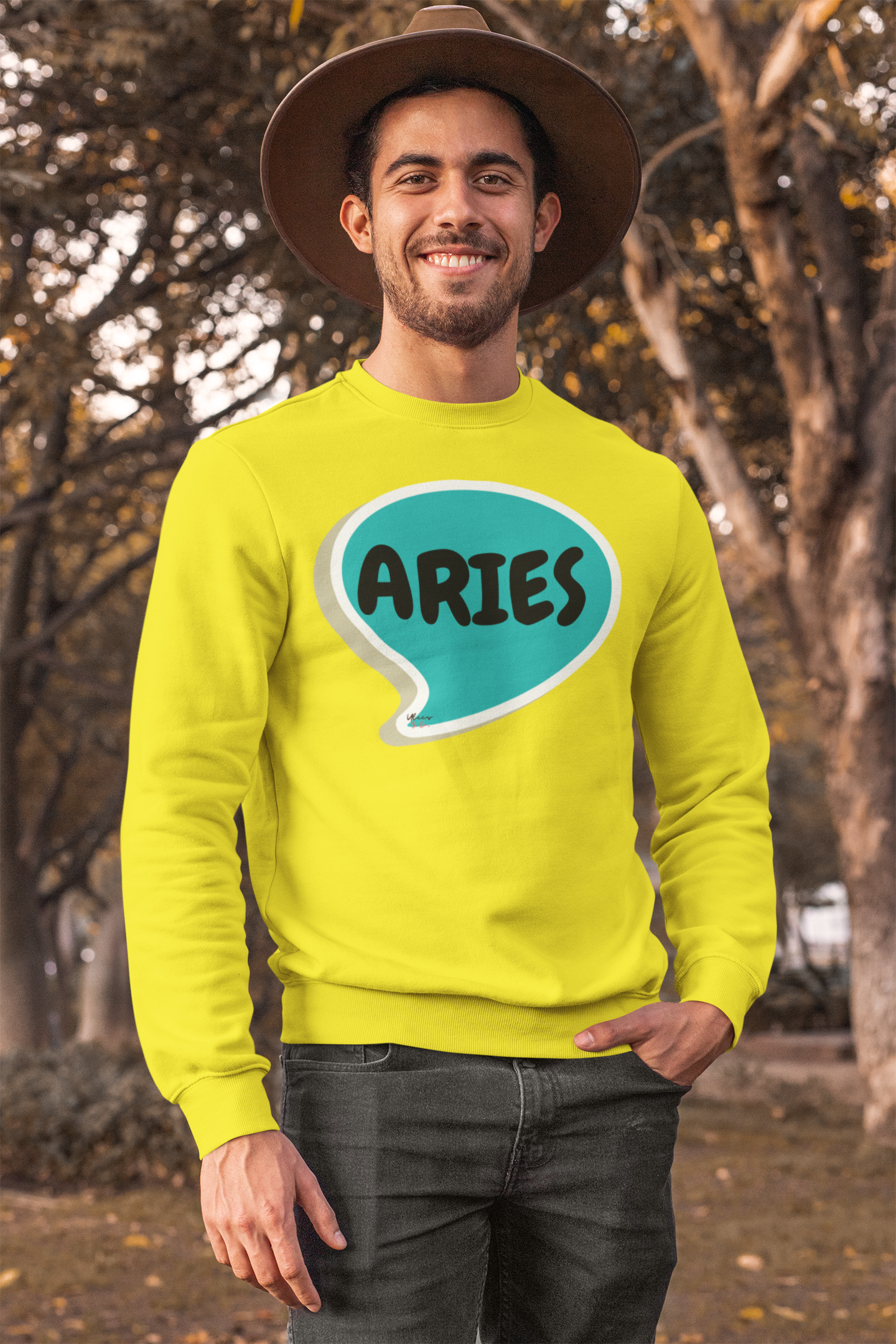 ARIES ZODIAC SIGN IN SPEECH BUBBLE UNISEX CREWNECK PULLOVER SWEATSHIRT TRENDY SWEATERS ARIES SIGN BIRTHDAY GIFTS ARIES ZODIAC SYMBOLS SWEATSHIRT ASTROLOGY ARIES SIGNS SWEATSHIRTS ZODIAC ARIES SEASON