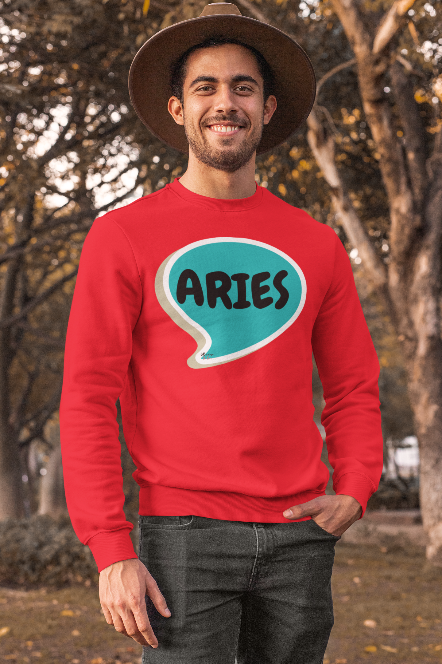 ARIES ZODIAC SIGN IN SPEECH BUBBLE UNISEX CREWNECK PULLOVER SWEATSHIRT TRENDY SWEATERS ARIES SIGN BIRTHDAY GIFTS ARIES ZODIAC SYMBOLS SWEATSHIRT ASTROLOGY ARIES SIGNS SWEATSHIRTS ZODIAC ARIES SEASON