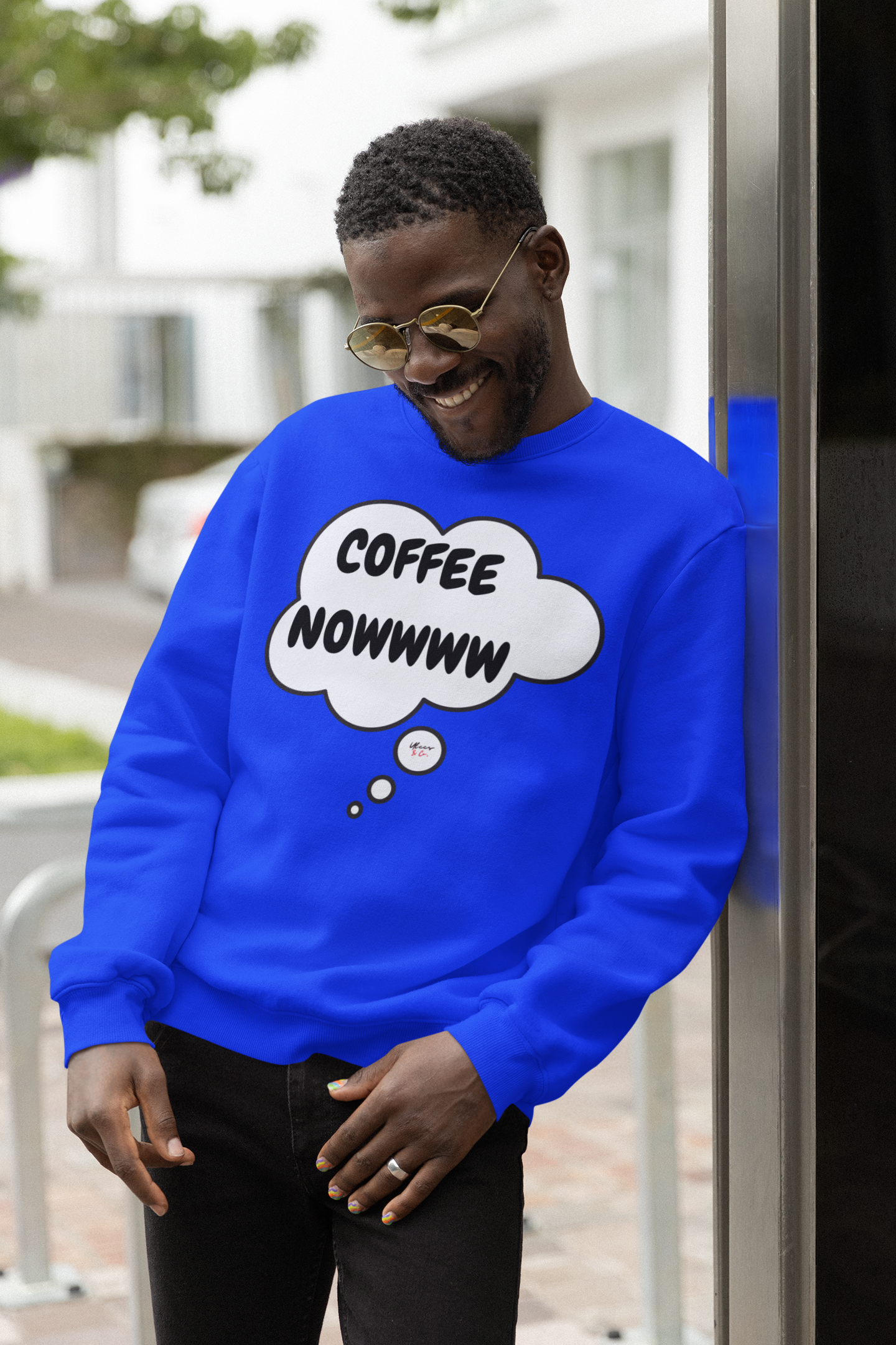 COFFEE BEFORE CONVOS IN THOUGHT BUBBLE UNISEX PULLOVER CREWNECK SWEATSHIRT SARCASTIC SWEATSHIRTS FOR WOMEN CAFFEINE LOVERS GIFT FOR HIM SARCASTIC SAYINGS TRENDY FUNNY SAYINGS SWEATER GIFTS