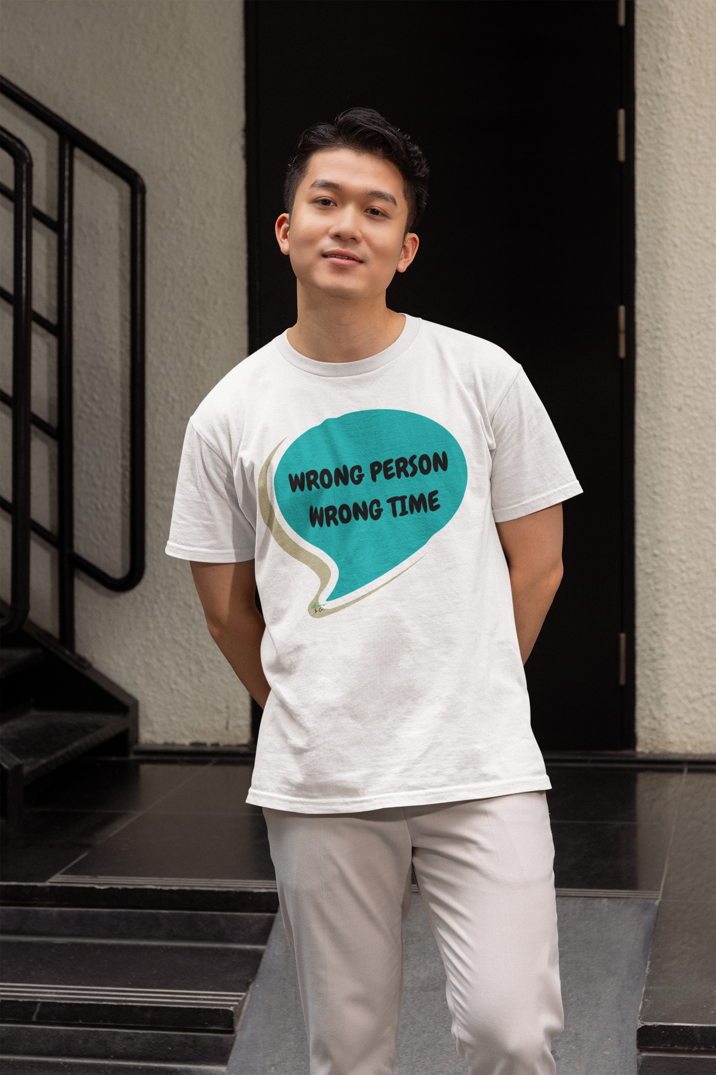 WRONG PERSON WRONG TIME T-SHIRT IN BBUBBLE UNISEX TSHIRT FUNNY SAYINGS T SHIRT SARCASTIC SAYINGS T-SHIRT SARCASM TEES GIFTS FOR WOMEN GIFT FOR MEN