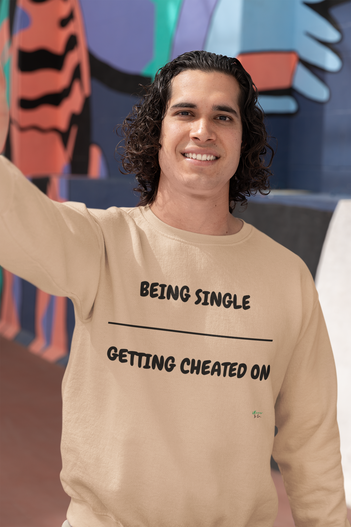 BEING SINGLE OVER GETTING CHEATED ON SWEATSHIRT IN TEXT ONLY GRAPHIC UNISEX CREWNECK PULLOVER SWEATSHIRT FUNNY SAYINGS SWEATSHIRTS SWEATER SARCASTIC SAYINGS SWEATSHIRTS FOR WOMEN SWEATSHIRTS FOR MEN GIFT IDEAS
