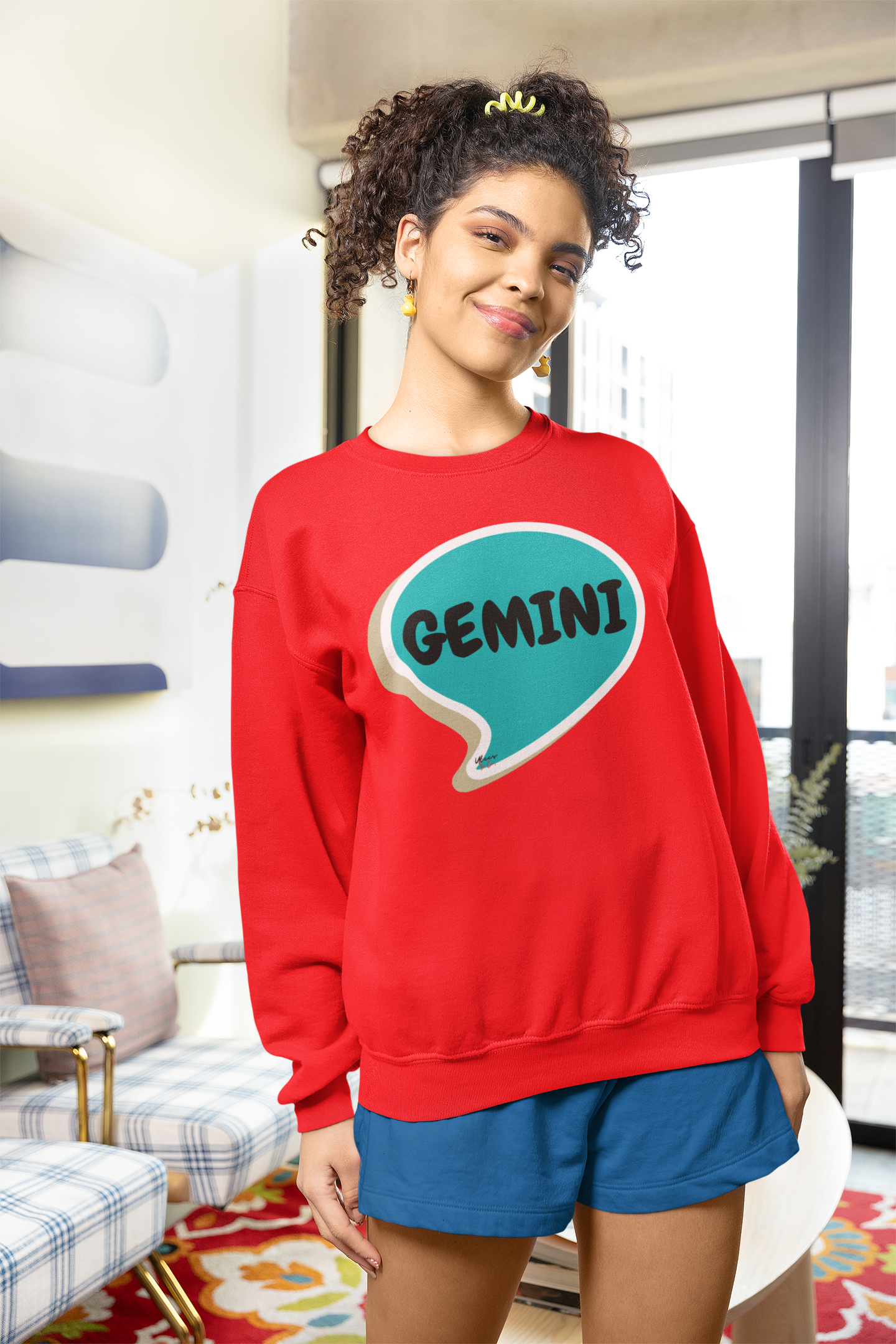 GEMINI ZODIAC SIGN IN SPEECH BUBBLE UNISEX CREWNECK PULLOVER SWEATSHIRT CONSTELLATION SIGNS HOROSCOPE GEMINI ZODIAC SIGNS SWEATER ASTRONOMY GEMINI SIGNS SWEATSHIRT ZODIAC SYMBOLS SWEATSHIRT GEMINI SIGN ZODIAC SEASON