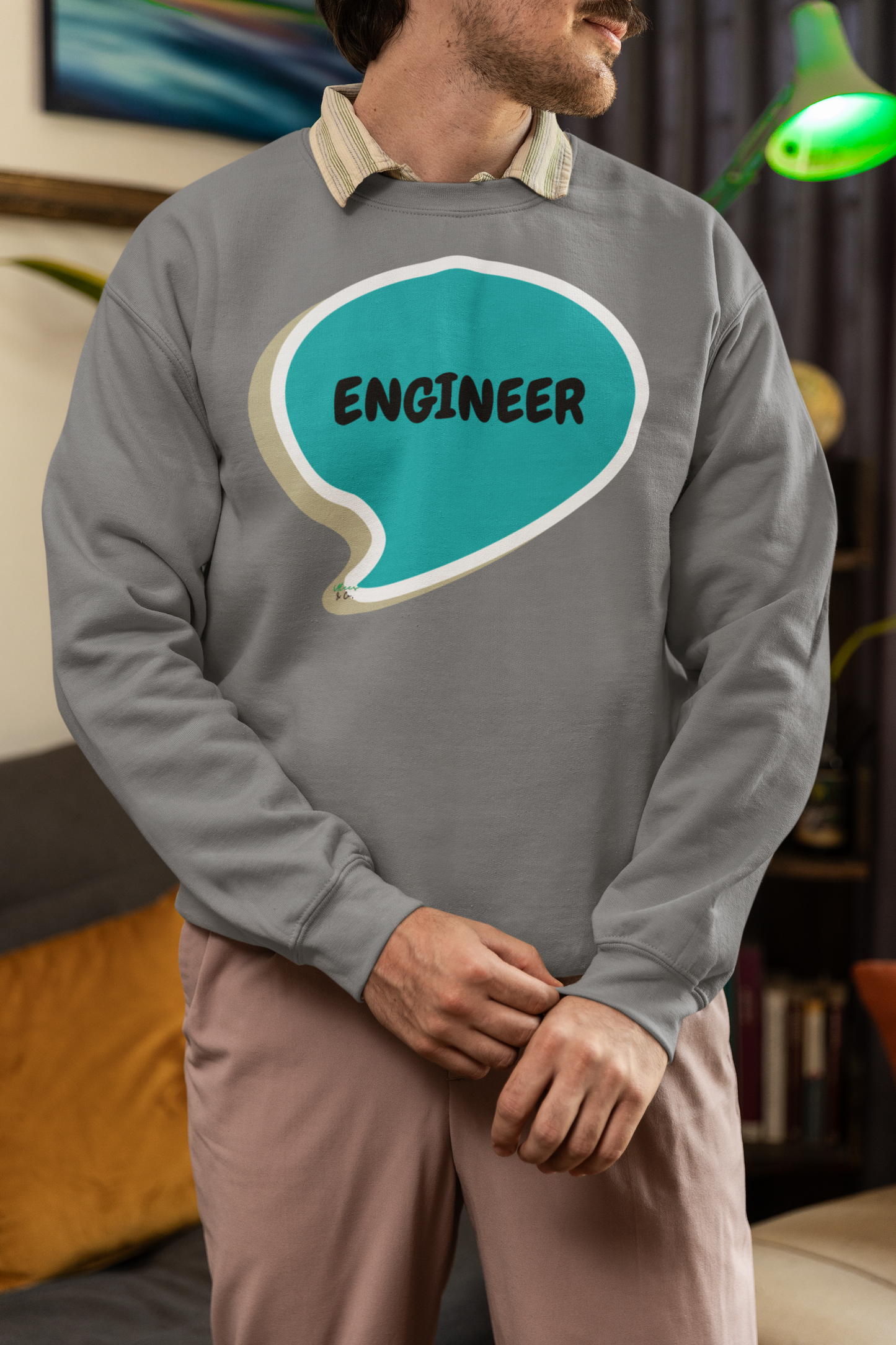 ENGINEER SWEATSHIRT IN TEXT ONLY GRAPHIC UNISEX CREWNECK PULLOVER SWEATSHIRT FUNNY SAYINGS SWEATSHIRTS SWEATER SARCASTIC SAYINGS SWEATSHIRTS FOR WOMEN SWEATSHIRTS FOR MEN GIFT IDEAS