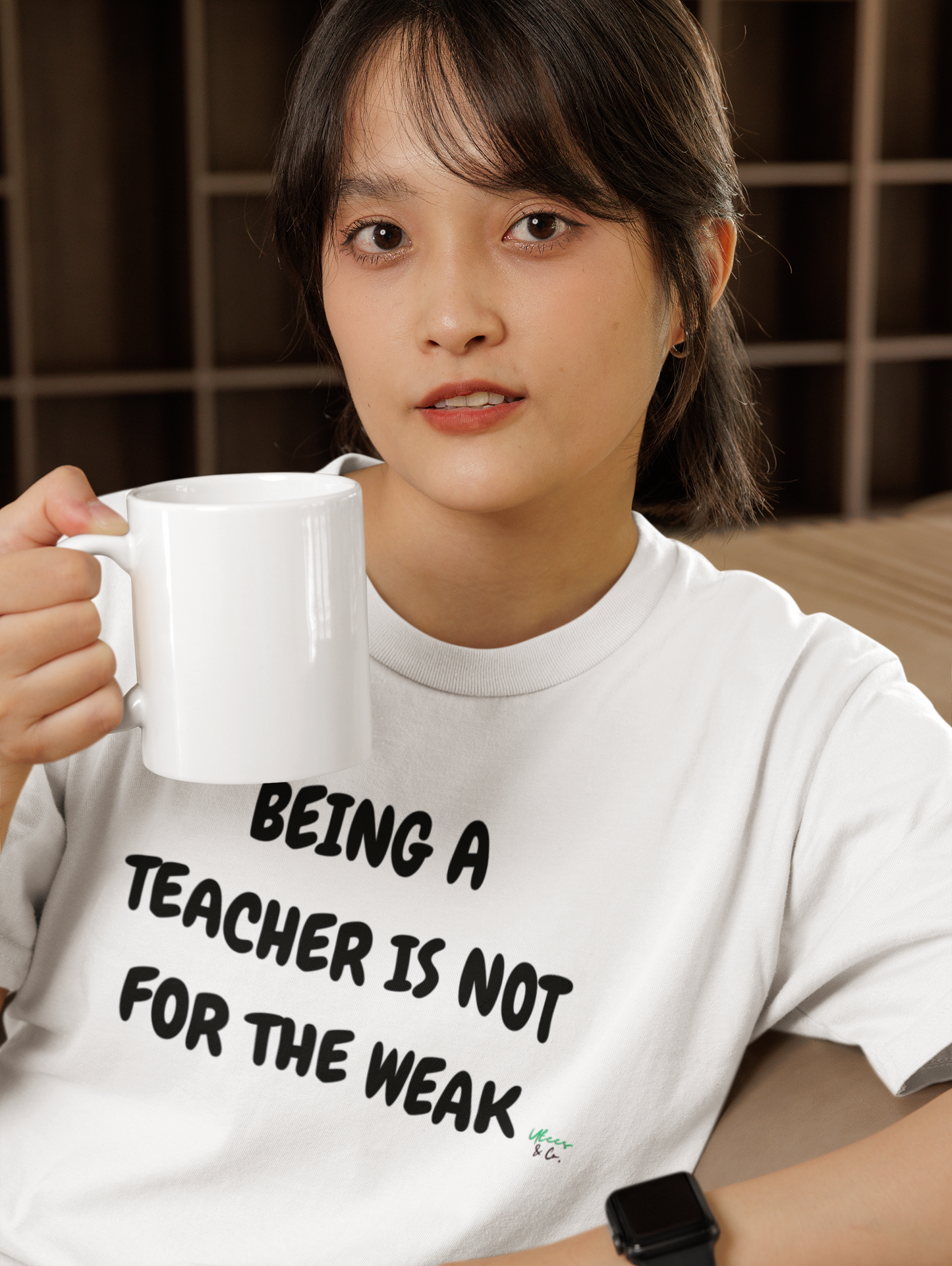 BEING A TEACHER IS NOT FOR THE WEAK T-SHIRT GRAPHIC UNISEX TSHIRT FUNNY SAYINGS T SHIRT SARCASTIC SAYINGS T-SHIRT SARCASM TEES GIFTS FOR WOMEN GIFT FOR MEN