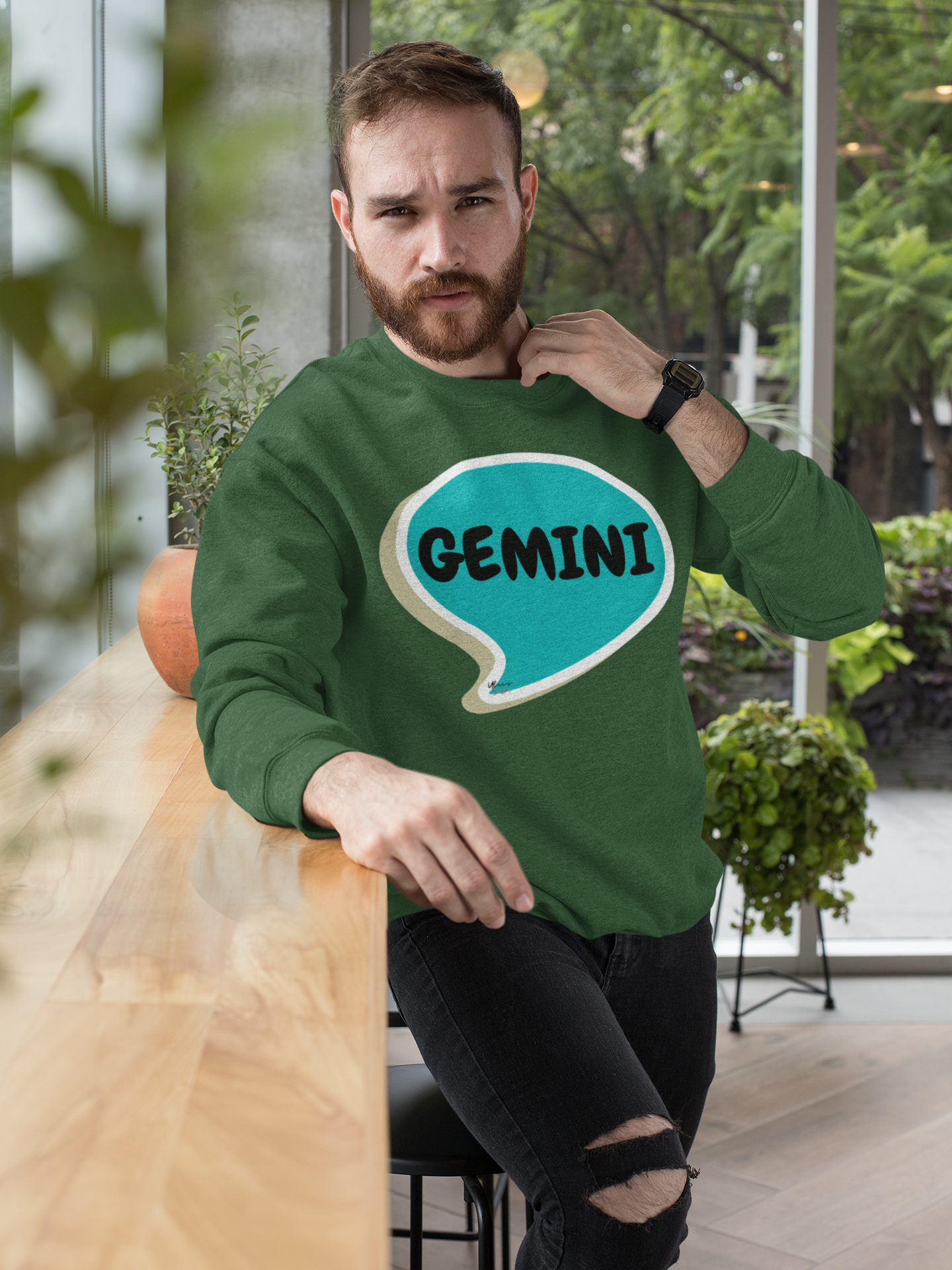 GEMINI ZODIAC SIGN IN SPEECH BUBBLE UNISEX CREWNECK PULLOVER SWEATSHIRT CONSTELLATION SIGNS HOROSCOPE GEMINI ZODIAC SIGNS SWEATER ASTRONOMY GEMINI SIGNS SWEATSHIRT ZODIAC SYMBOLS SWEATSHIRT GEMINI SIGN ZODIAC SEASON