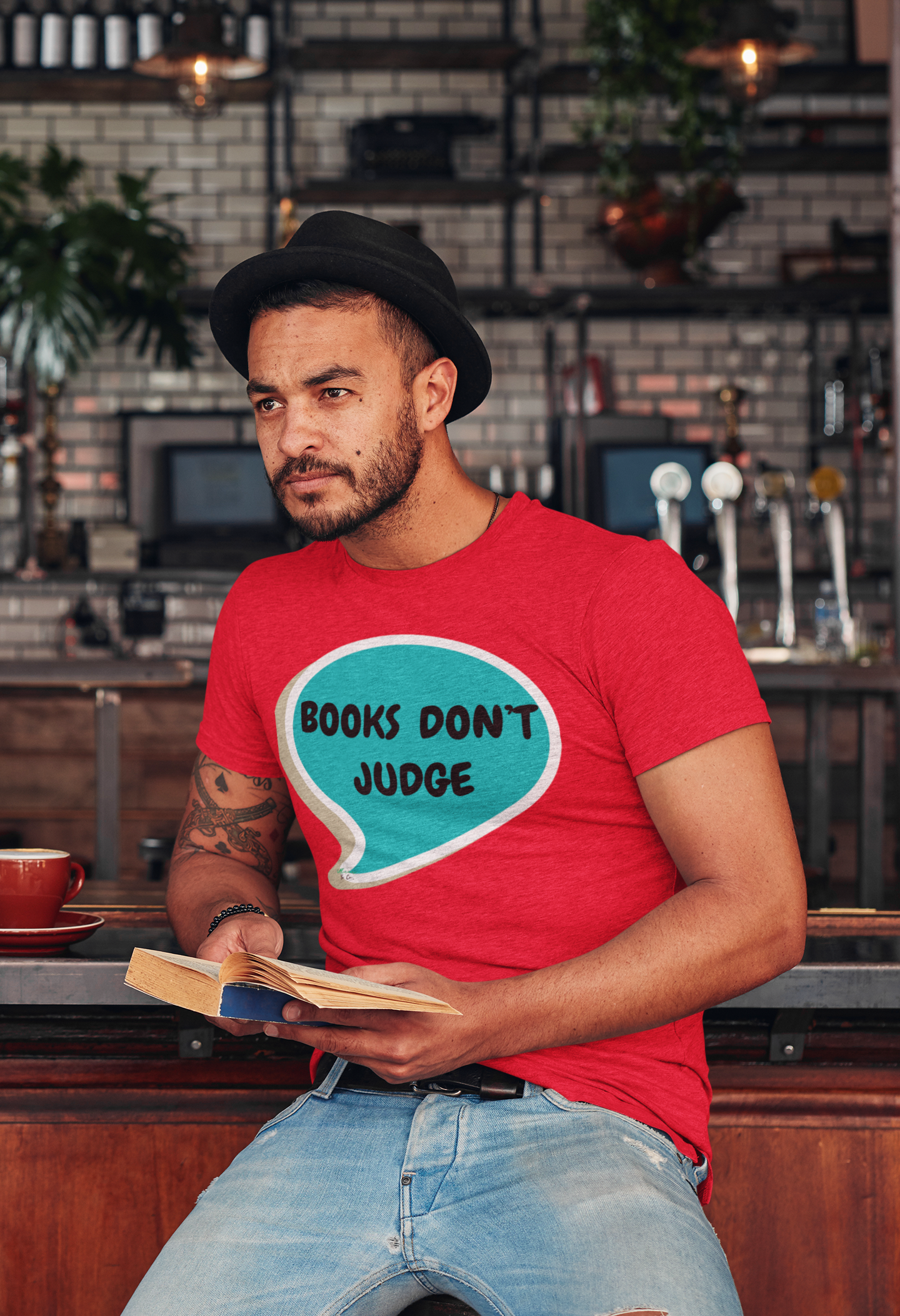 BOOKS DON'T JUDGE T-SHIRT IN SPEECH BUBBLE UNISEX TSHIRT FUNNY SAYINGS T SHIRT SARCASTIC SAYINGS T-SHIRT SARCASM TEES