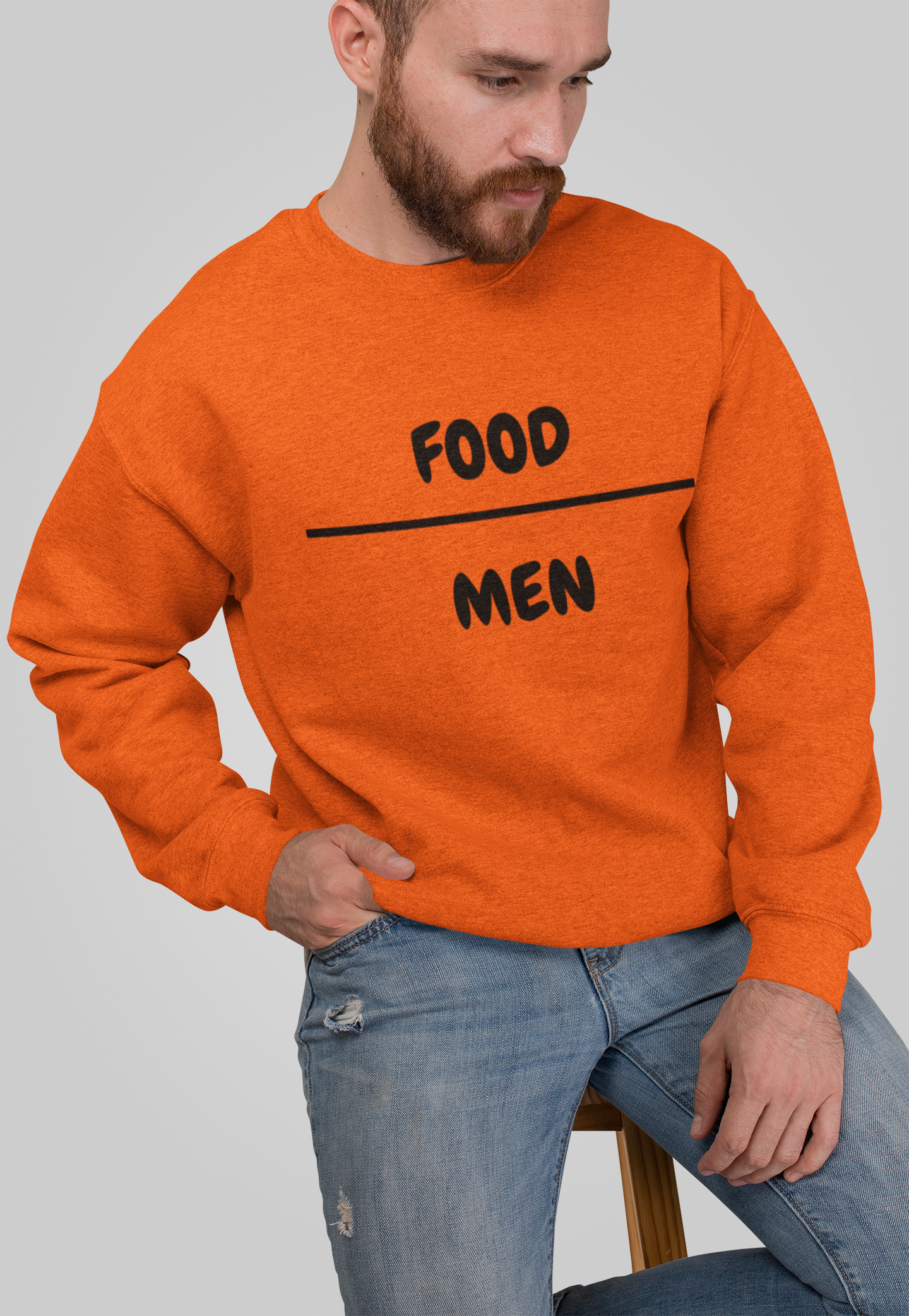 FOOD OVER MEN SWEATSHIRT IN TEXT ONLY GRAPHIC UNISEX CREWNECK PULLOVER SWEATSHIRT FUNNY SAYINGS FOODIE SWEATSHIRTS SWEATER SARCASTIC SAYINGS SWEATSHIRTS FOR WOMEN SWEATSHIRTS FOR MEN GIFT IDEAS
