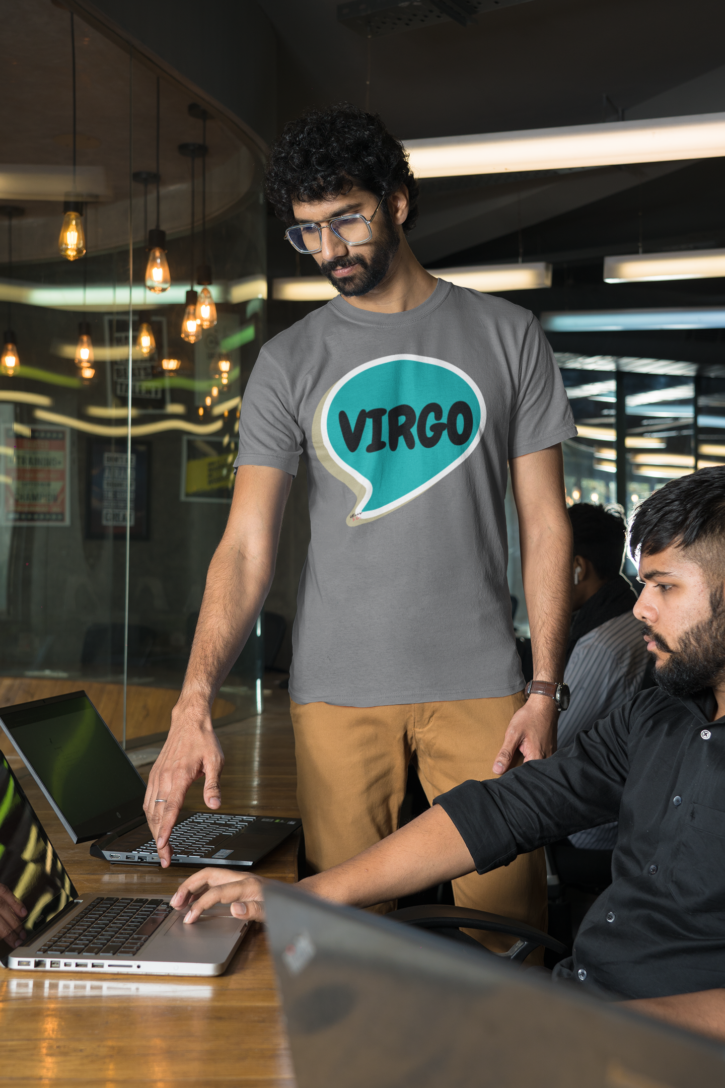 VIRGO ZODIAC SIGN T-SHIRT IN SPEECH BUBBLE VIRGO HOROSCOPE ASTRONOMY SIGN UNISEX T SHIRT VIRGO BIRTHDAY SIGN VIRGO SEASON TSHIRT GIFT FOR VIRGO