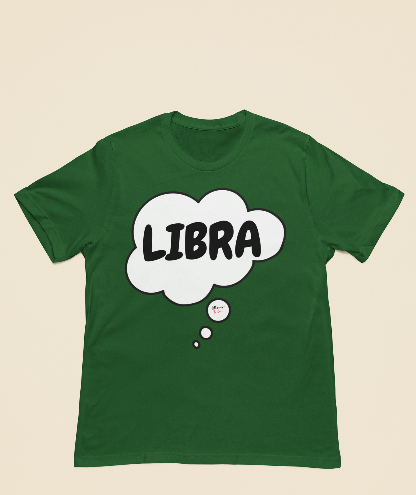 LIBRA ZODIAC SIGN T-SHIRT IN THOUGHT BUBBLE LIBRA HOROSCOPE ASTRONOMY SIGN UNISEX T SHIRT LIBRA BIRTHDAY SIGN LIBRA SEASON TSHIRT GIFT FOR A LIBRA