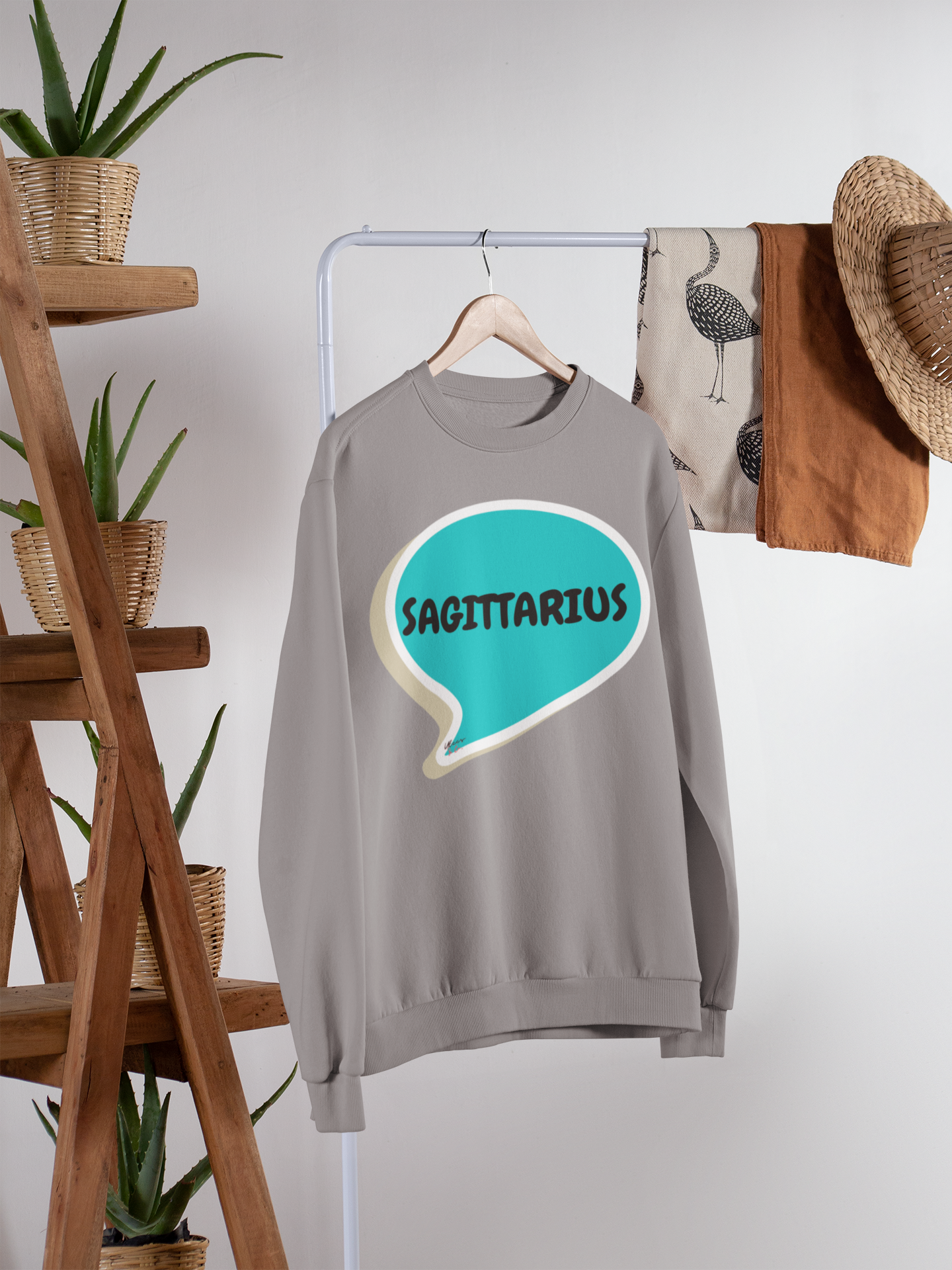 SAGITTARIUS ZODIAC SIGN IN SPEECH BUBBLE UNISEX CREWNECK PULLOVER SWEATSHIRT SAGITTARIUS ZODIAC SIGN TRENDY SWEATERS BIRTHDAY SAGITTARIUS ZODIAC SIGN GIFT SAGITTARIUS ZODIAC SYMBOLS SWEATSHIRT SAGITTARIUS ZODIAC SEASON