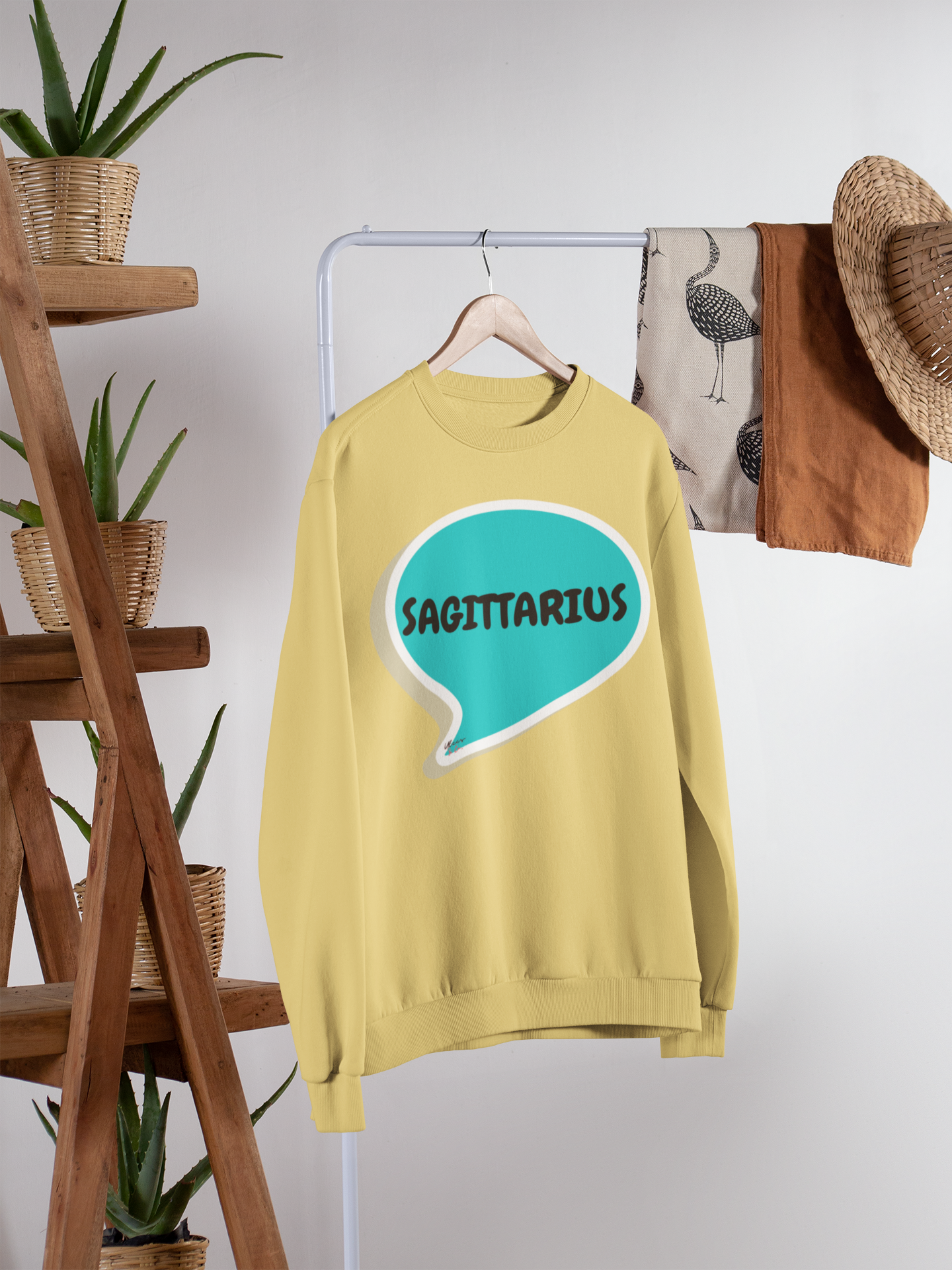 SAGITTARIUS ZODIAC SIGN IN SPEECH BUBBLE UNISEX CREWNECK PULLOVER SWEATSHIRT SAGITTARIUS ZODIAC SIGN TRENDY SWEATERS BIRTHDAY SAGITTARIUS ZODIAC SIGN GIFT SAGITTARIUS ZODIAC SYMBOLS SWEATSHIRT SAGITTARIUS ZODIAC SEASON