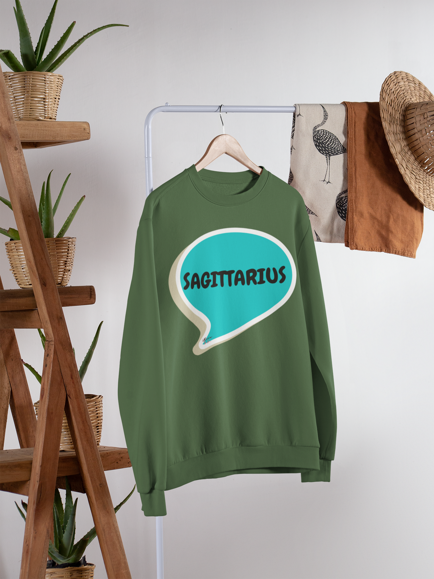 SAGITTARIUS ZODIAC SIGN IN SPEECH BUBBLE UNISEX CREWNECK PULLOVER SWEATSHIRT SAGITTARIUS ZODIAC SIGN TRENDY SWEATERS BIRTHDAY SAGITTARIUS ZODIAC SIGN GIFT SAGITTARIUS ZODIAC SYMBOLS SWEATSHIRT SAGITTARIUS ZODIAC SEASON