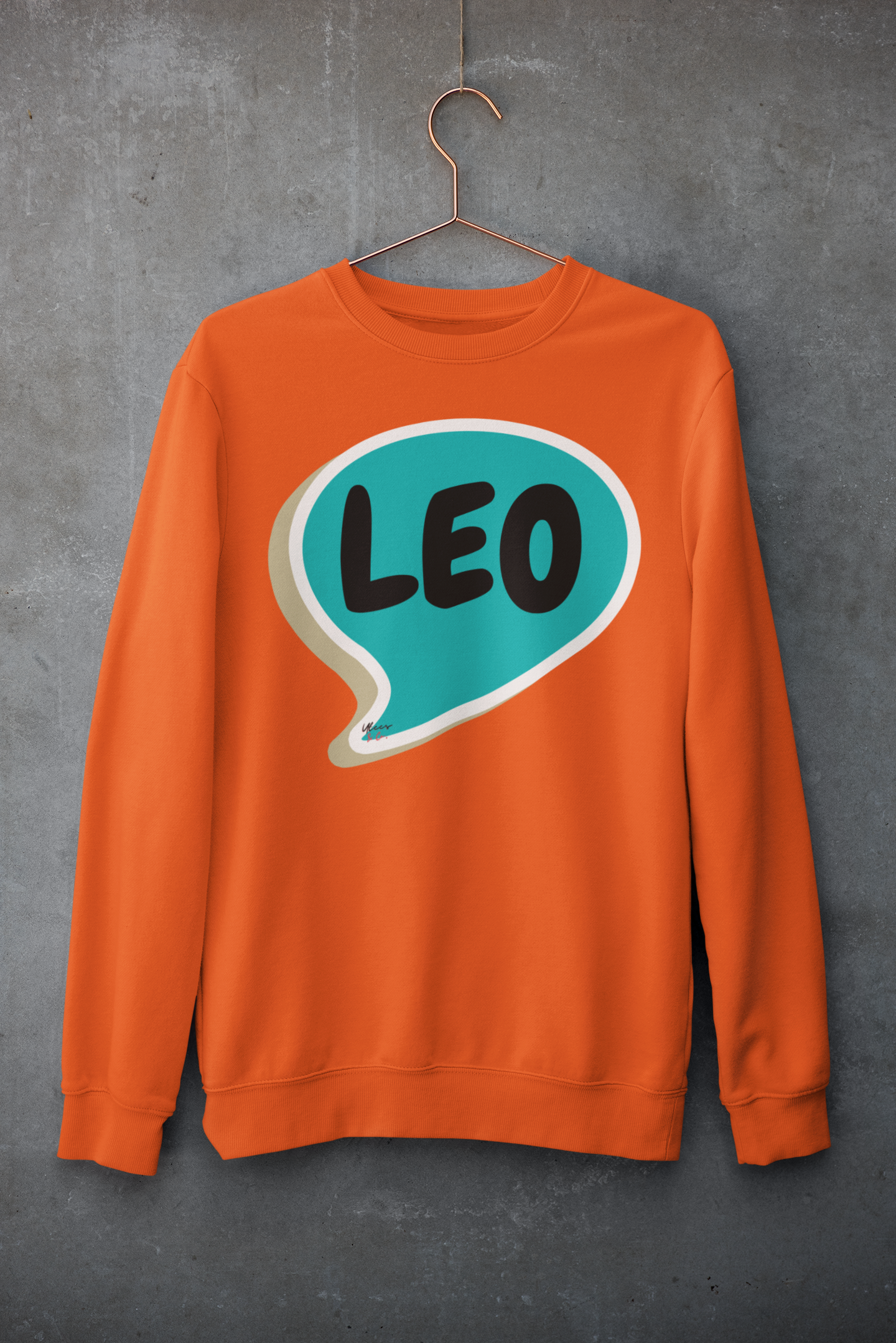 LEO ZODIAC SIGN IN SPEECH BUBBLE UNISEX CREWNECK PULLOVER SWEATSHIRT HOROSCOPE LEO ZODIAC SIGNS SWEATER ASTRONOMY LEO SIGNS SWEATSHIRT LEO ZODIAC SYMBOLS SWEATSHIRT LEO SIGN ZODIAC SEASON