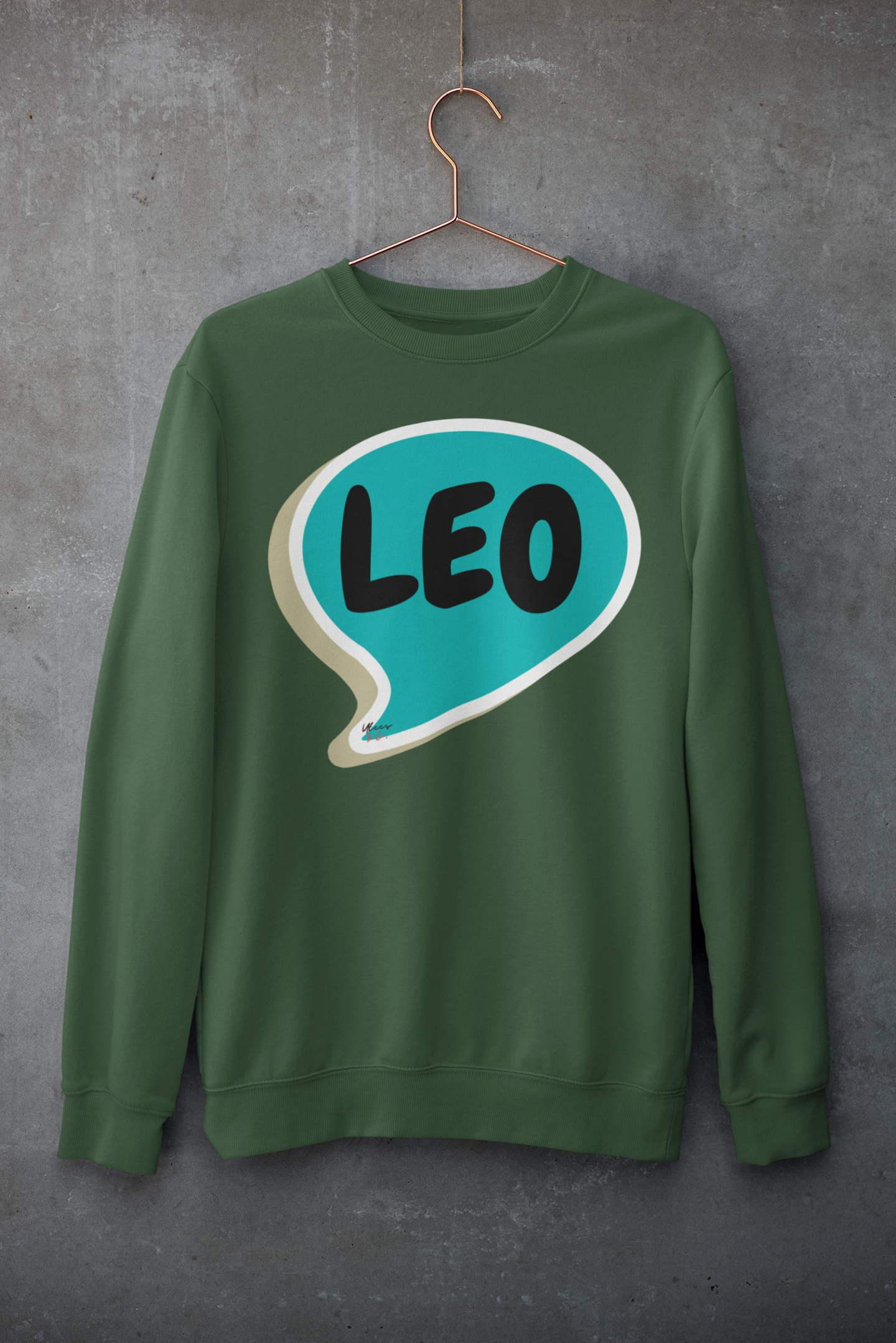 LEO ZODIAC SIGN IN SPEECH BUBBLE UNISEX CREWNECK PULLOVER SWEATSHIRT HOROSCOPE LEO ZODIAC SIGNS SWEATER ASTRONOMY LEO SIGNS SWEATSHIRT LEO ZODIAC SYMBOLS SWEATSHIRT LEO SIGN ZODIAC SEASON