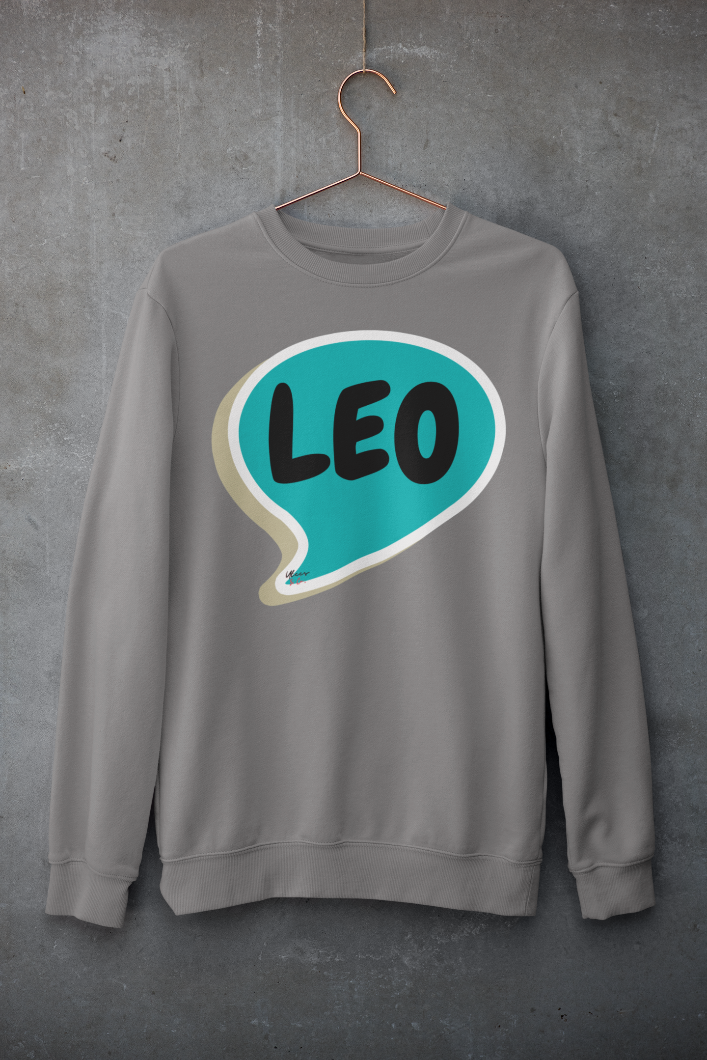 LEO ZODIAC SIGN IN SPEECH BUBBLE UNISEX CREWNECK PULLOVER SWEATSHIRT HOROSCOPE LEO ZODIAC SIGNS SWEATER ASTRONOMY LEO SIGNS SWEATSHIRT LEO ZODIAC SYMBOLS SWEATSHIRT LEO SIGN ZODIAC SEASON