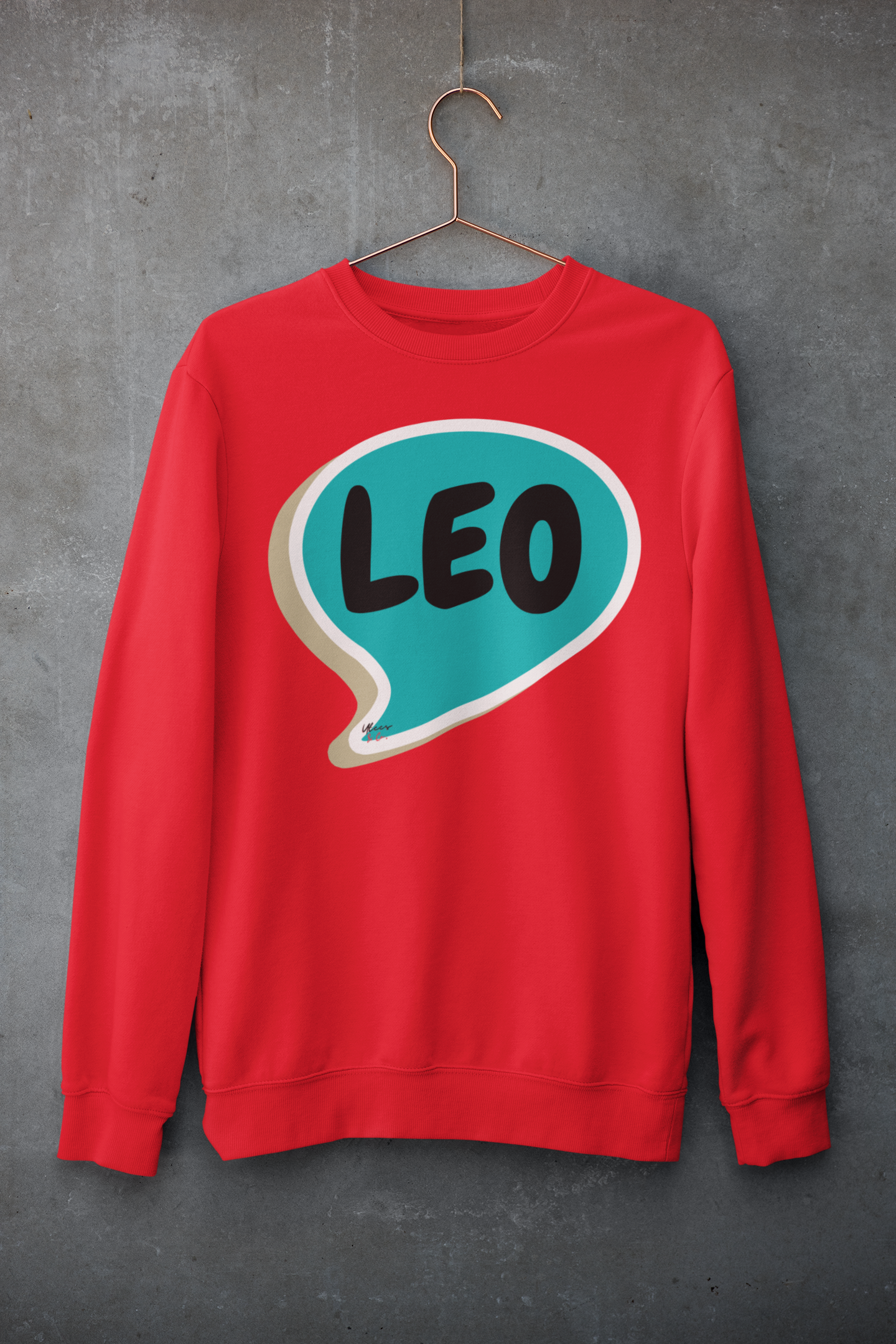 LEO ZODIAC SIGN IN SPEECH BUBBLE UNISEX CREWNECK PULLOVER SWEATSHIRT HOROSCOPE LEO ZODIAC SIGNS SWEATER ASTRONOMY LEO SIGNS SWEATSHIRT LEO ZODIAC SYMBOLS SWEATSHIRT LEO SIGN ZODIAC SEASON