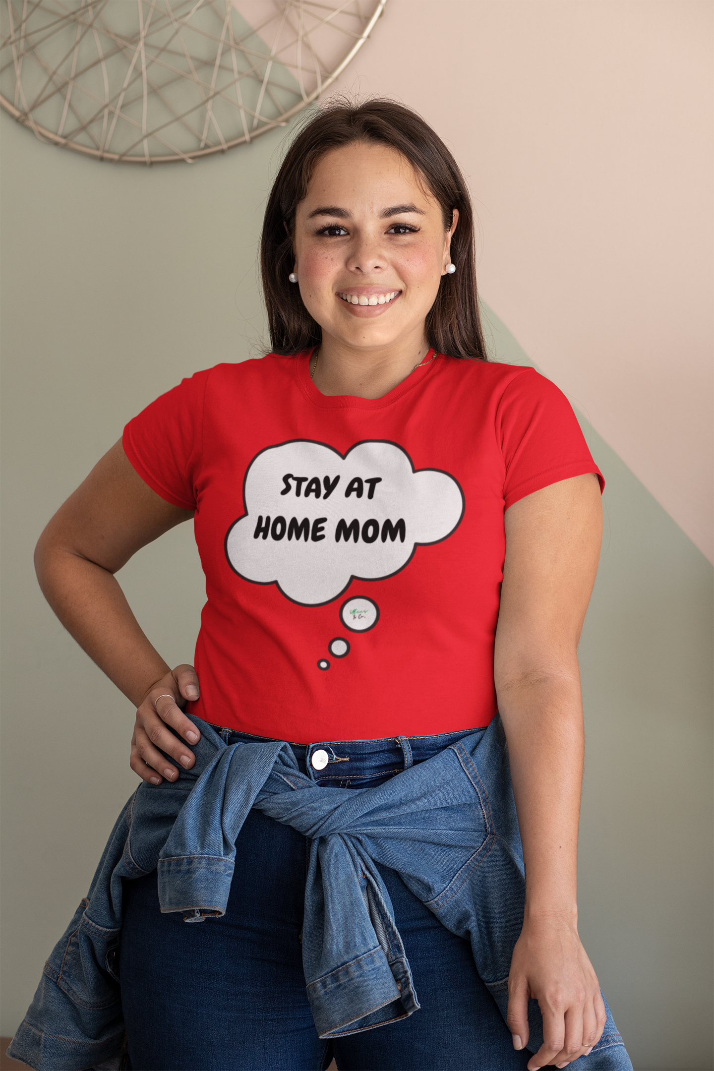 STAY AT HOME MOM T-SHIRT FIRST TIME MOM GIFT FOR SAHM GIFTS IN THOUGHT BUBBLE GRAPHIC UNISEX T-SHIRT UNIQUE MOM GIFT TEES NEW MOM GIFTS FOR MOMS SHIRTS GIFTS FOR FIRST MOTHERS DAY TSHIRTS GIFTS FOR MOTHERS THANK YOU MOM GIFTS BIRTHDAY GIFT MOM