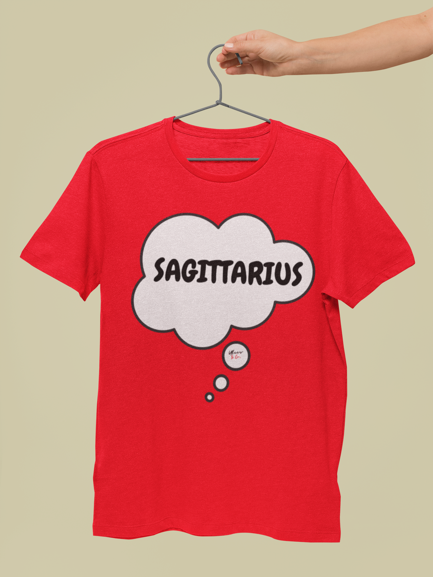 SAGITTARIUS ZODIAC SIGN T-SHIRT IN THOUGHT BUBBLE SAGITTARIUS HOROSCOPE BIRTHDAY SIGN GIFT FOR BIRTHDAY SCORPIO SEASON SAGITTARIUS ASTROLOGY SIGN T SHIRT